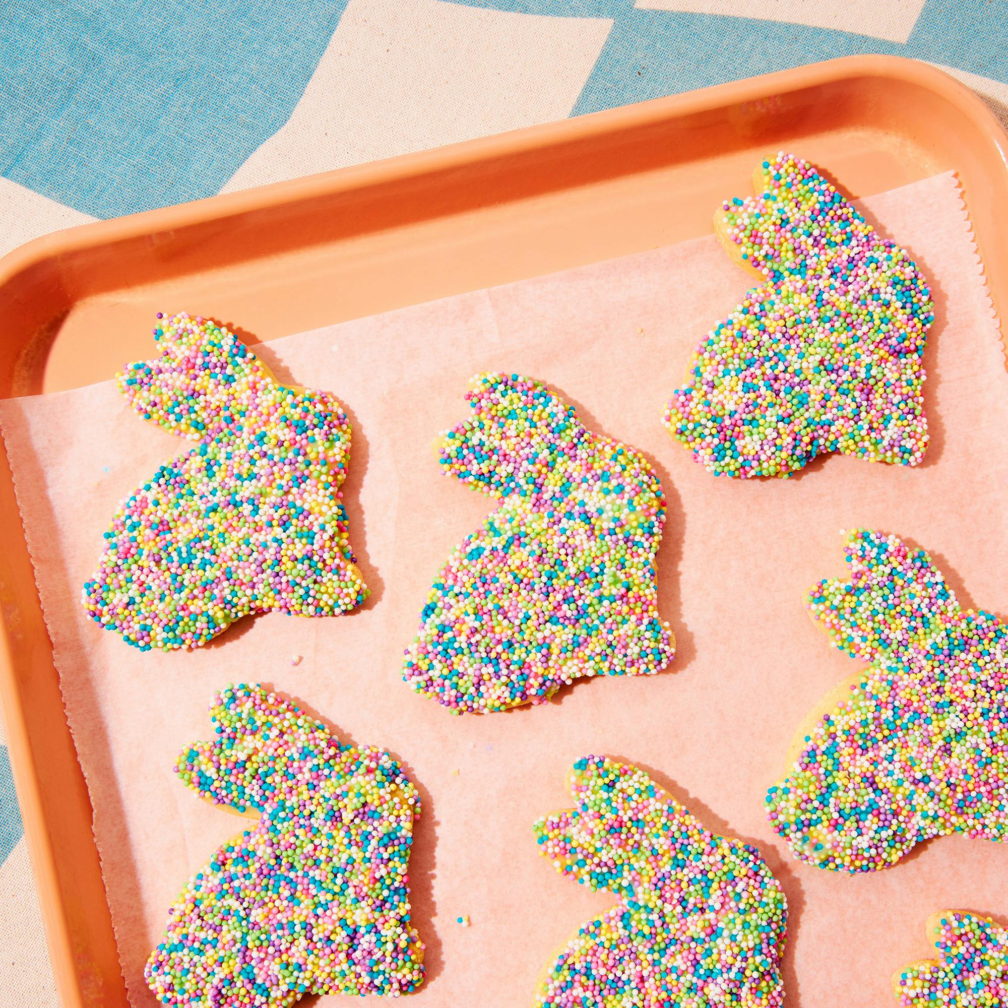 Easter Bunny Cookie Gift Tin by Crumbs Bakeshop - Alternate image 1