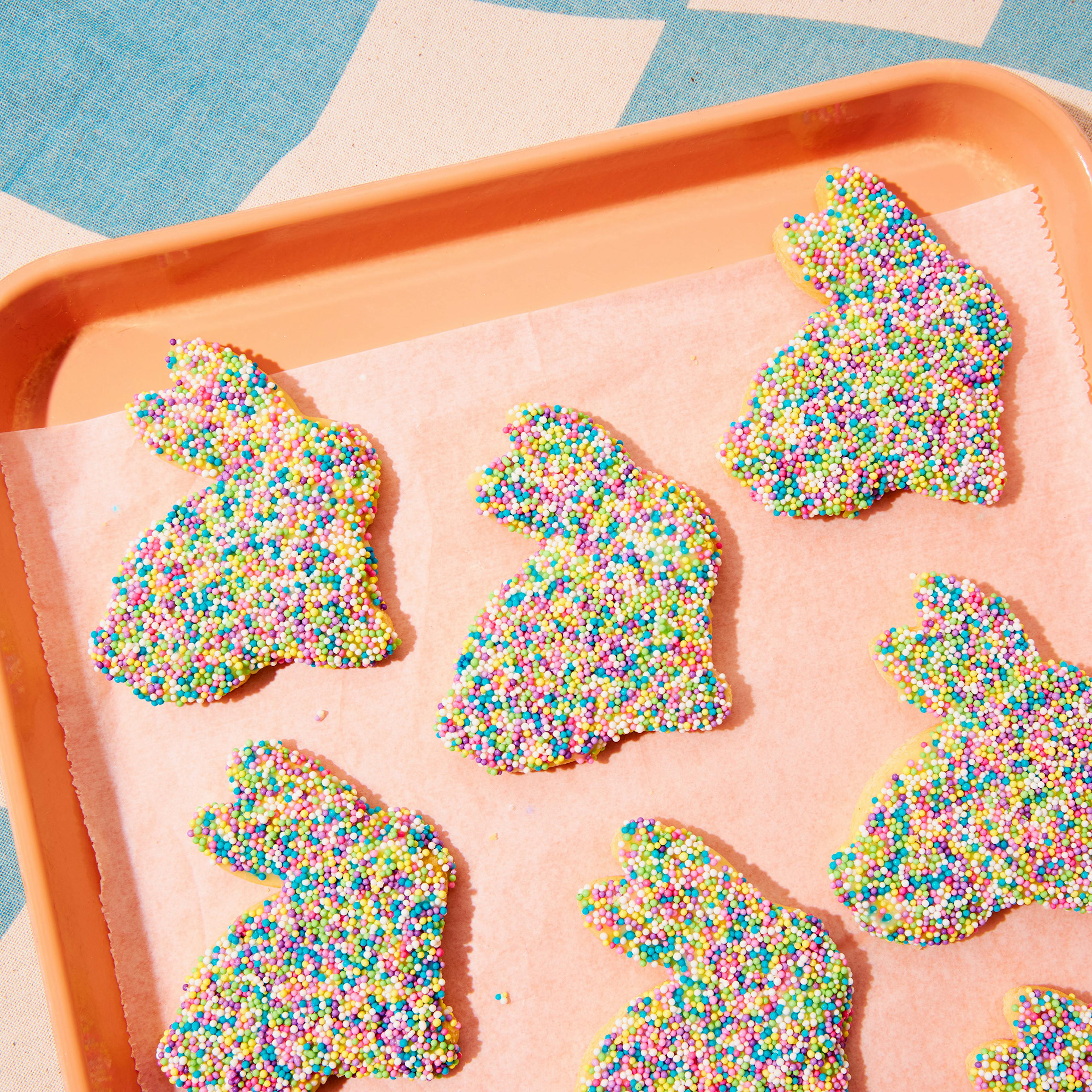 Easter Bunny Cookie Gift Tin by Crumbs Bakeshop - Alternate image 1