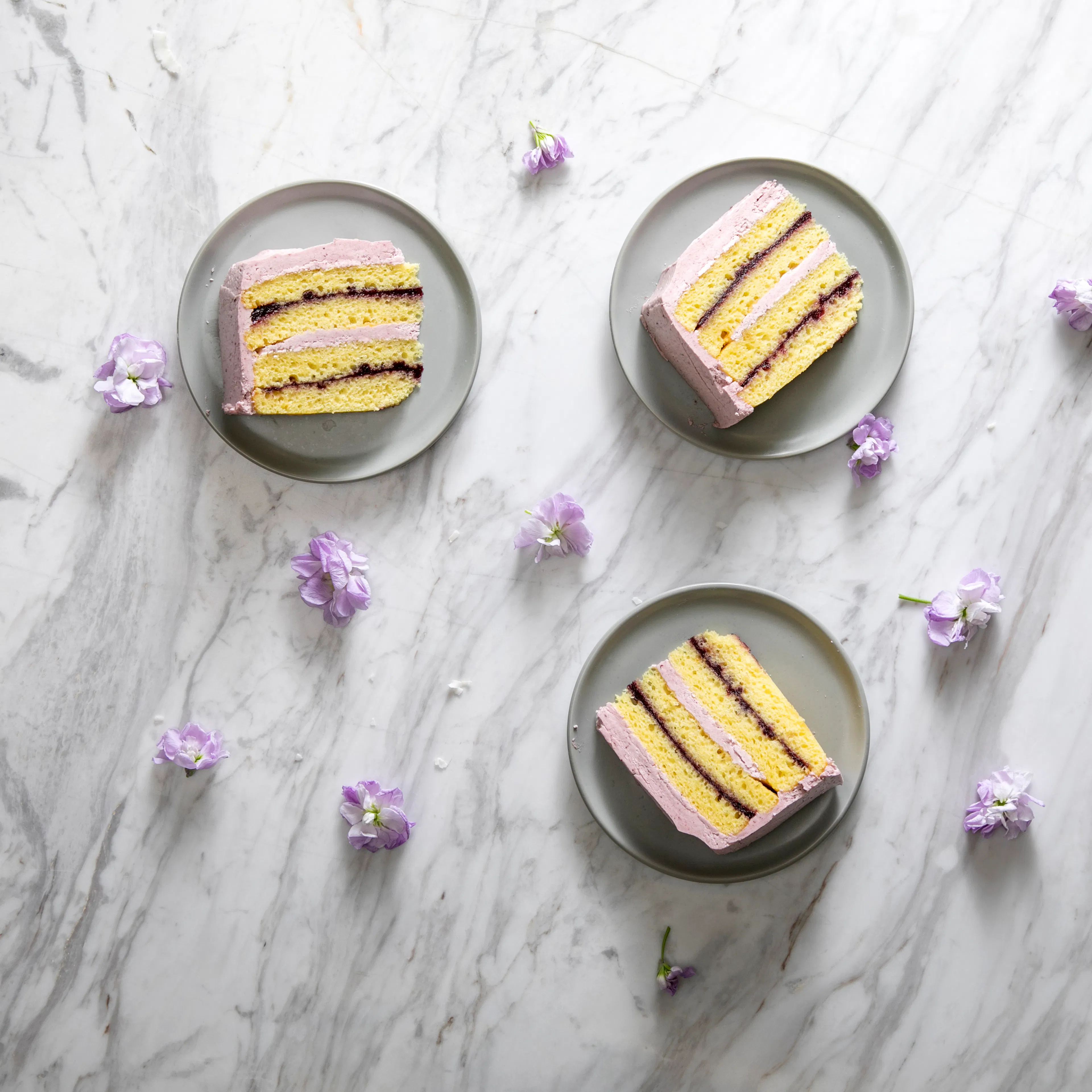 Blackberry Lime Cake by Caroline's Cakes - Alternate image 1