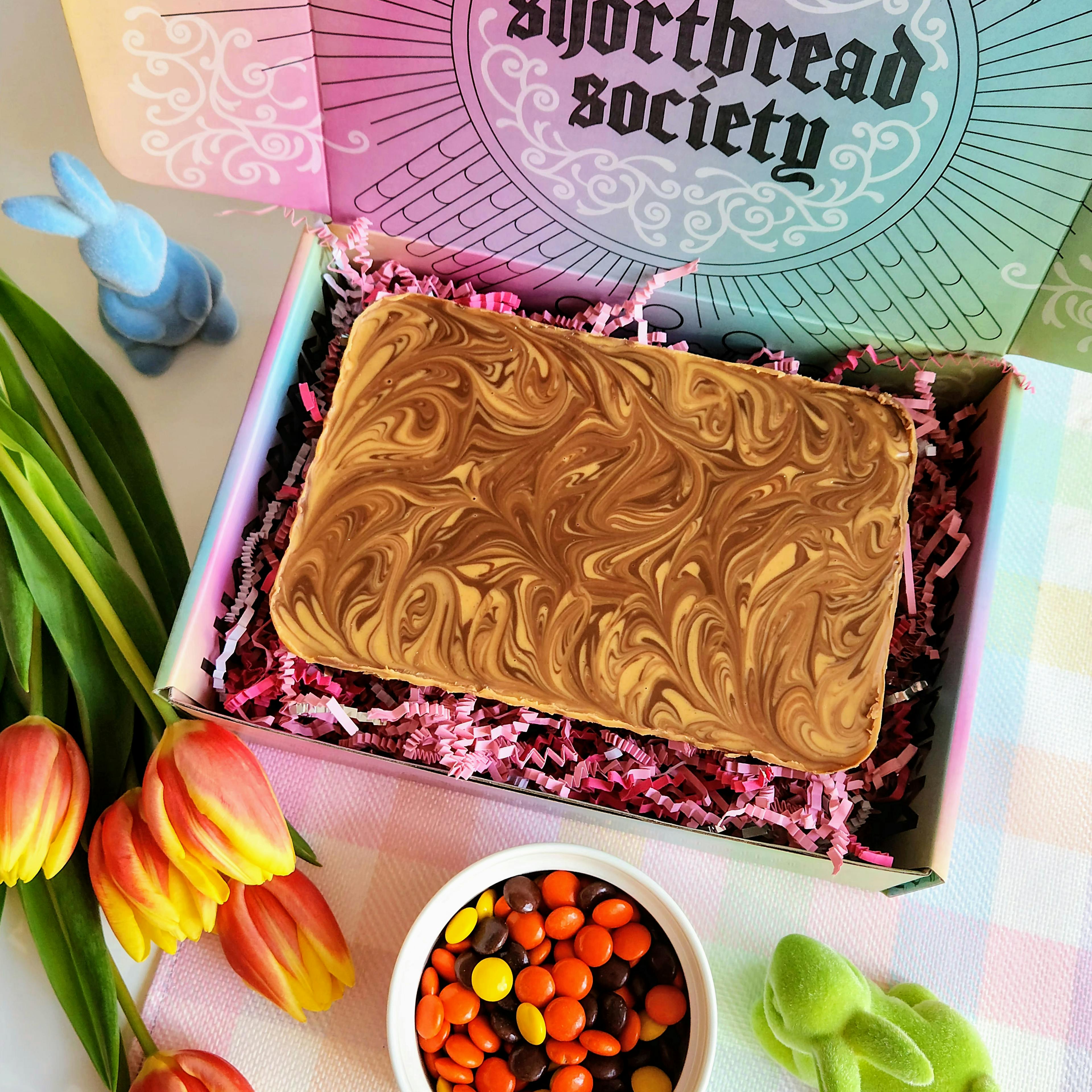 Easter Peanut Butter & Reese's Pieces Shortbread Tray by Shortbread Society - Alternate image 4