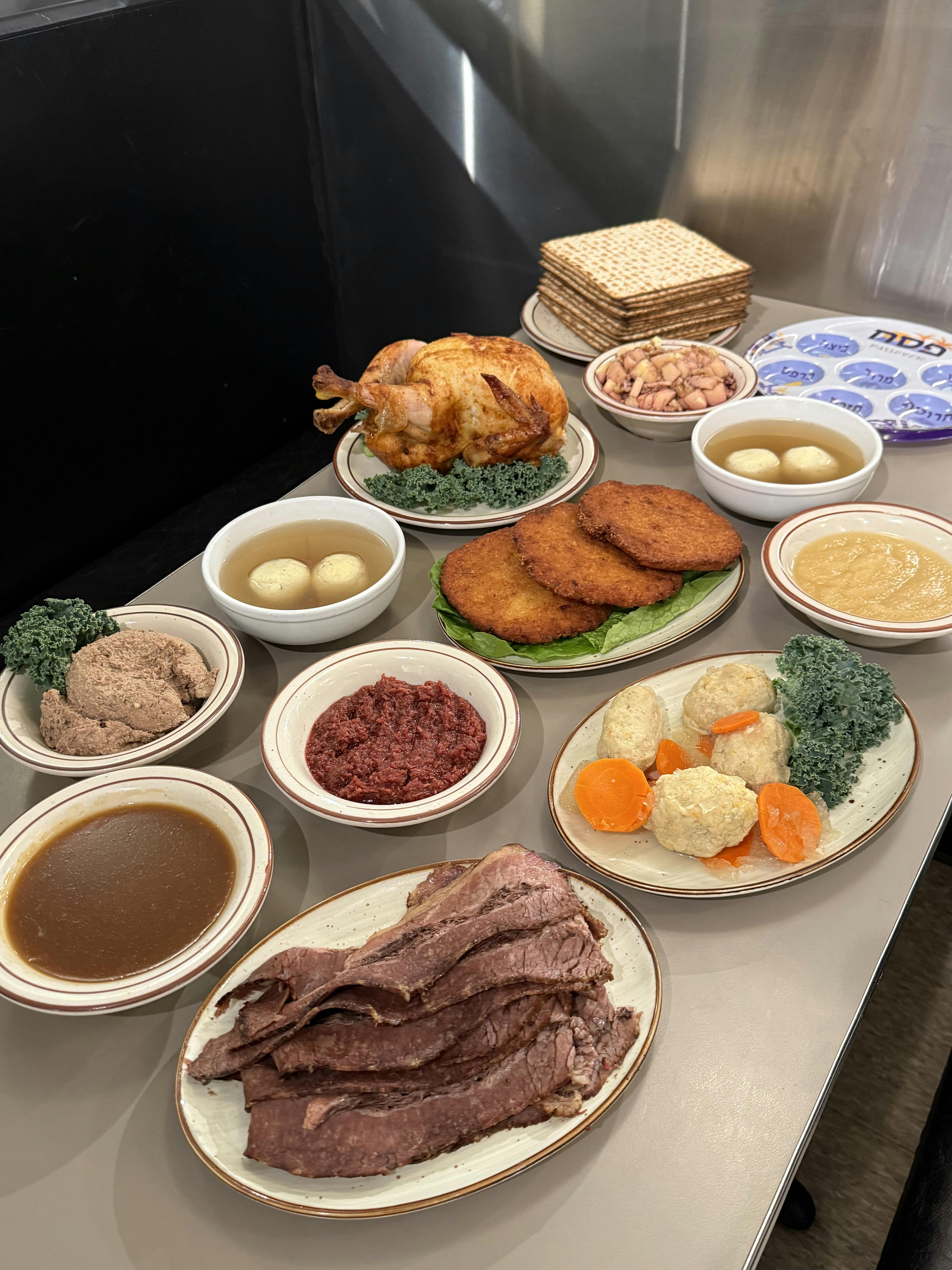 Brisket + Chicken Passover Seder Dinner for 4 by Pastrami Queen