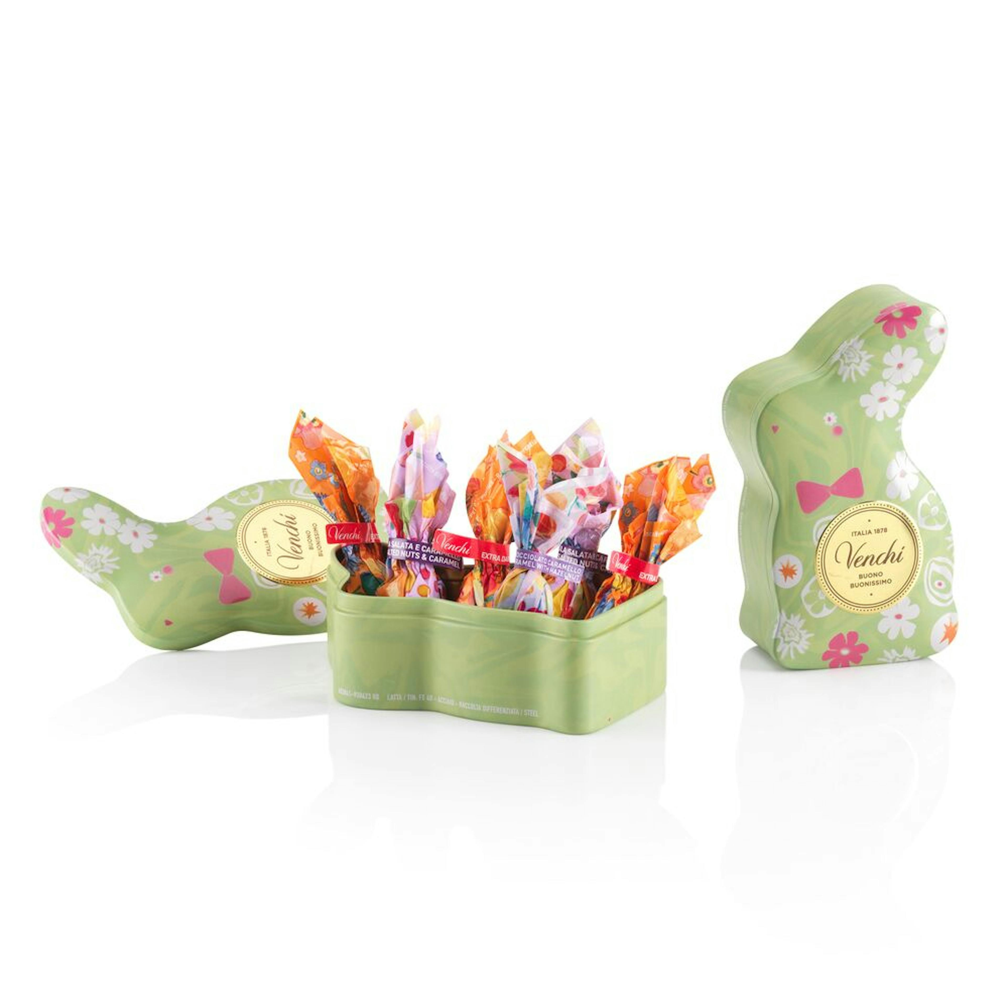 Easter Flower & Bunny Chocolate Egg Gift Tins by Venchi - Alternate image 3