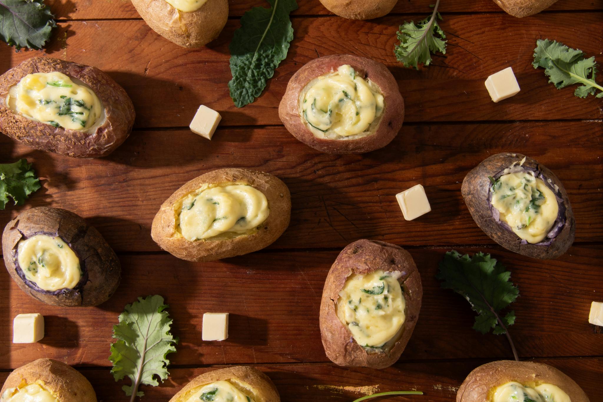 St. Patrick's Day Twice-Baked Potatoes - 12 Pack by The Chef’s Garden - Alternate image 1