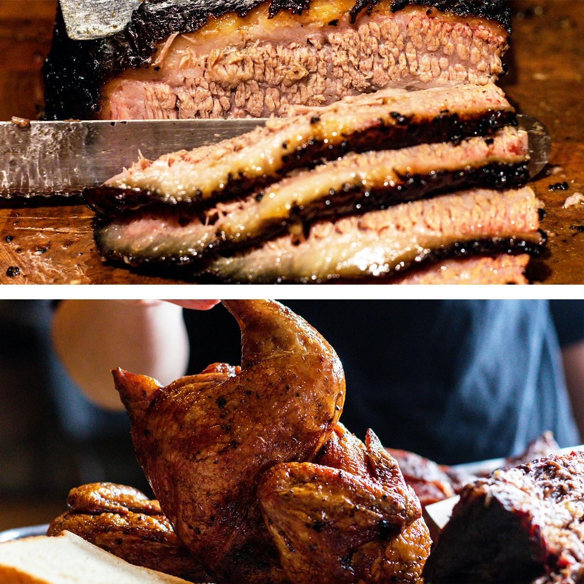 Subscription: Smoked Brisket + Whole Chicken + BBQ Sauce by Black's Barbecue