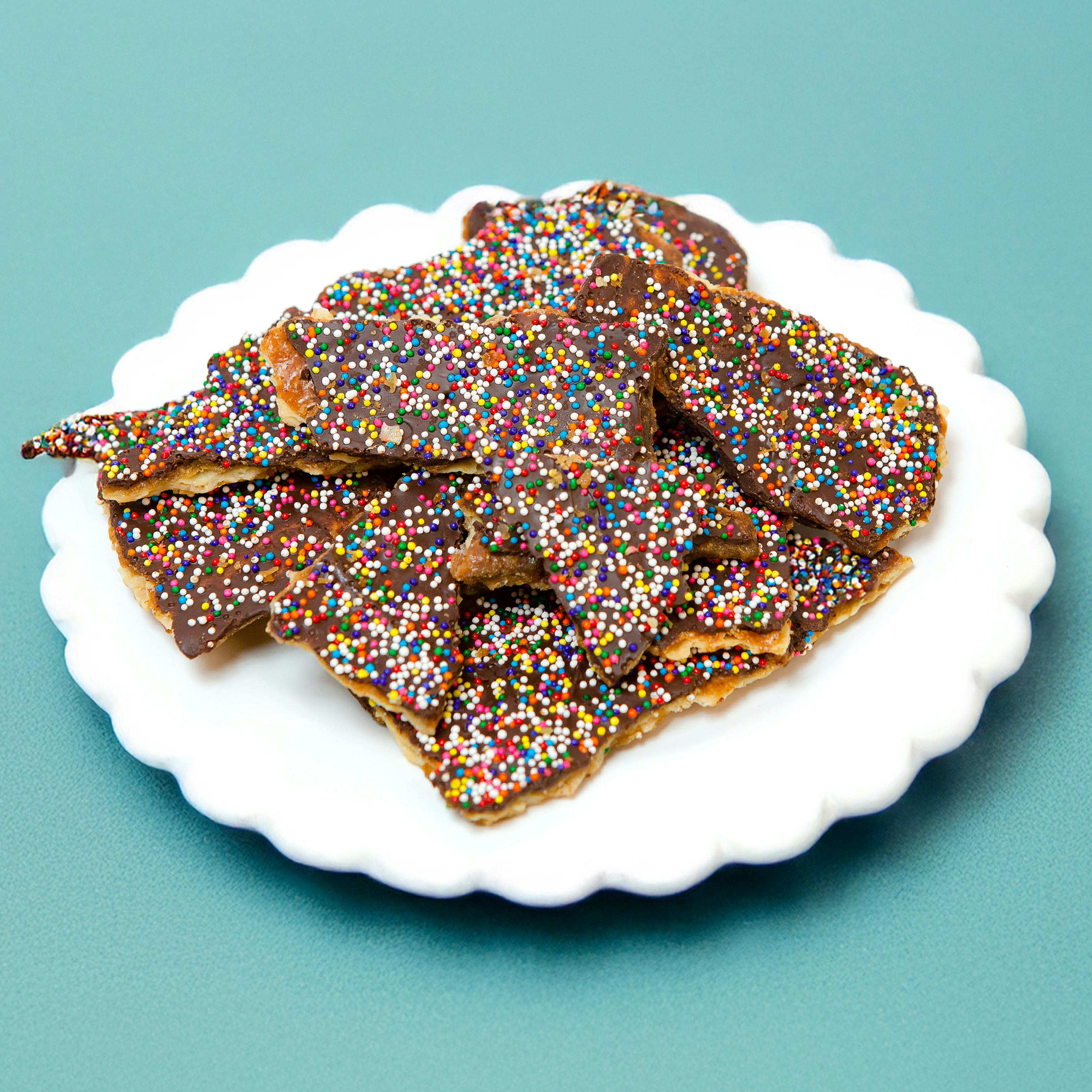 Passover Matzo Sprinkle Crunch by Trophy Cupcakes Goldbelly