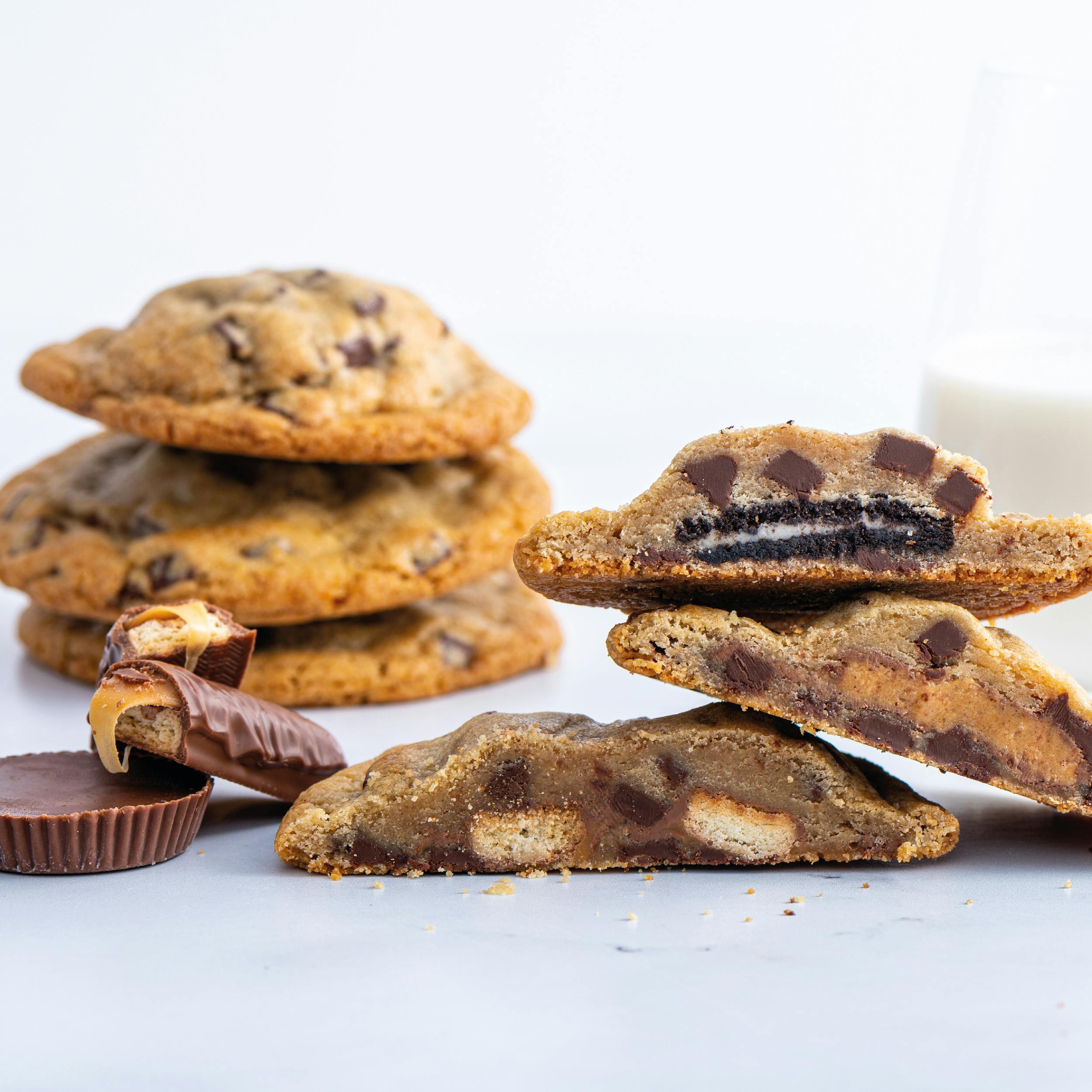 Stuffed Chocolate Chip Cookies - Choose Your Own 6 Pack by Sweet E's Bake Shop - Alternate image 4