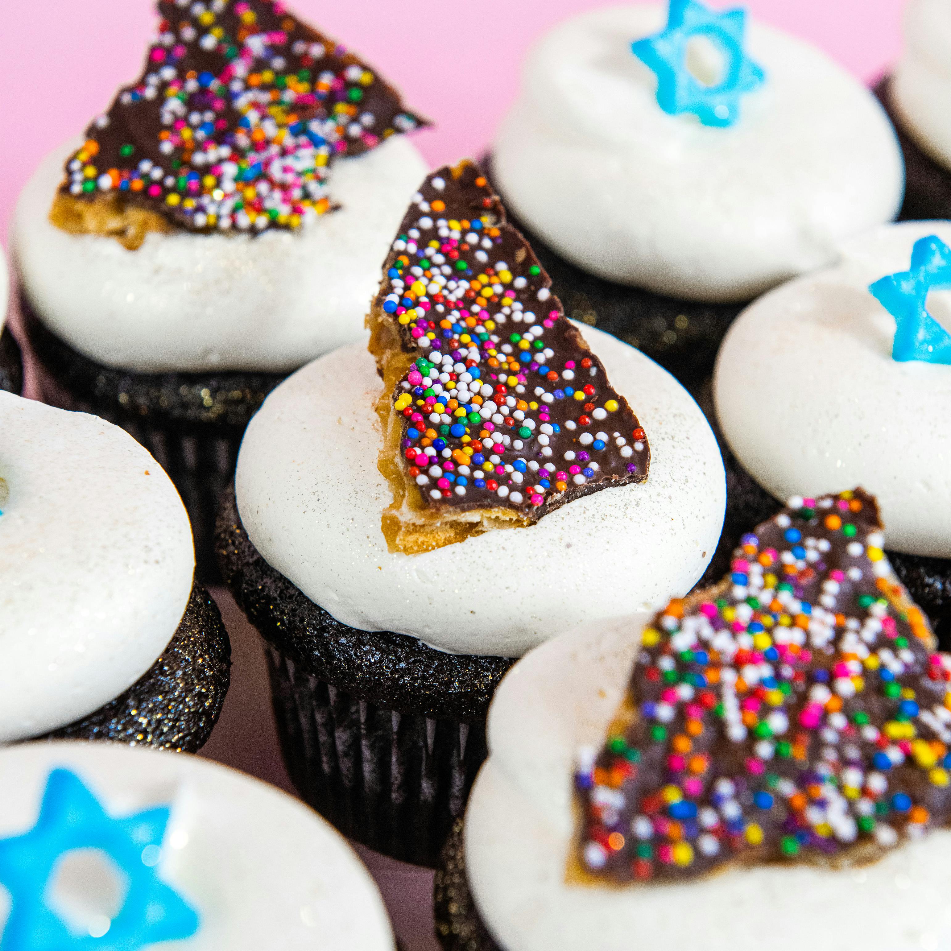 Passover Flourless Chocolate Decadence Cupcakes - 12 Pack by Trophy Cupcakes - Alternate image 1