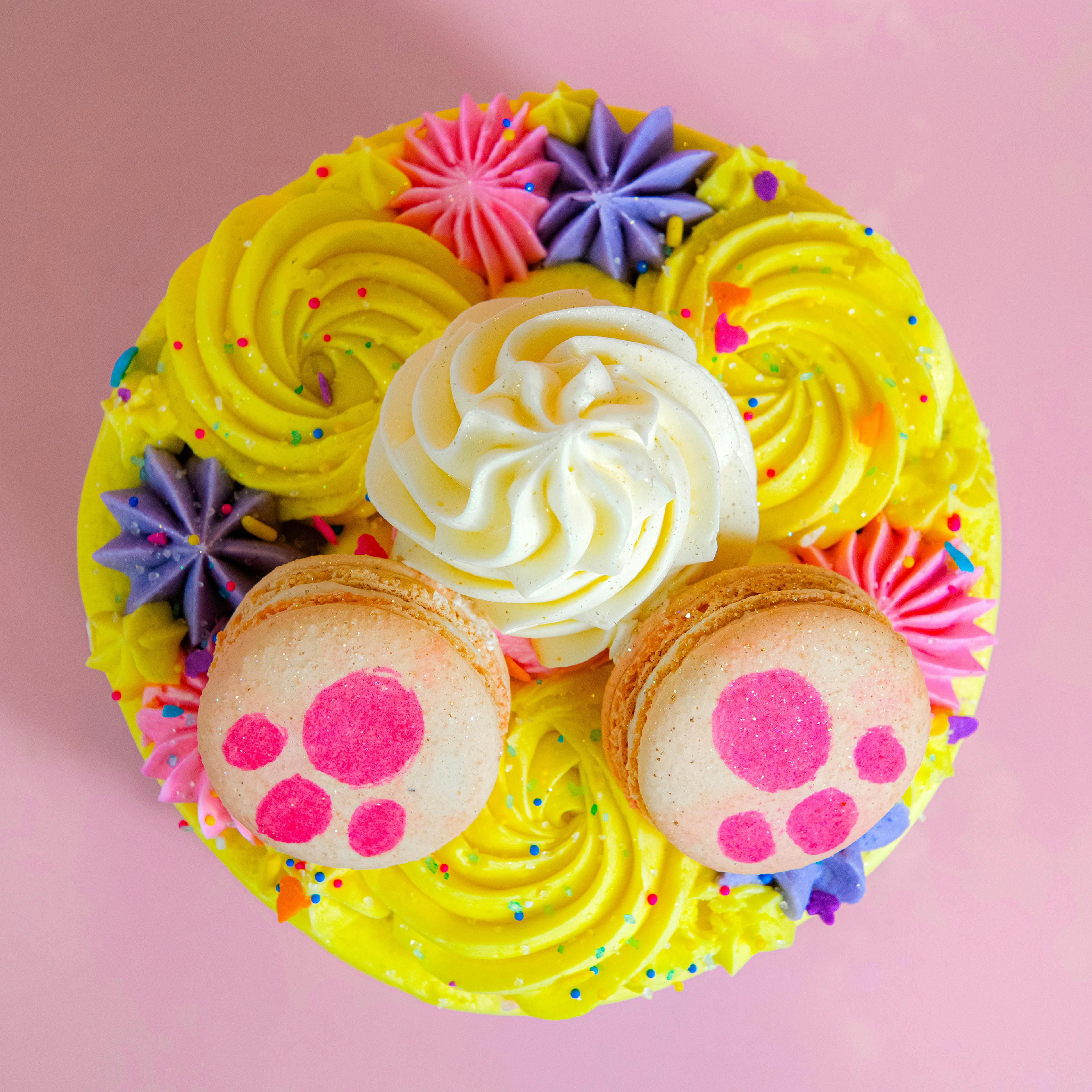 Easter Bunny Tail Cake by Trophy Cupcakes - Alternate image 1