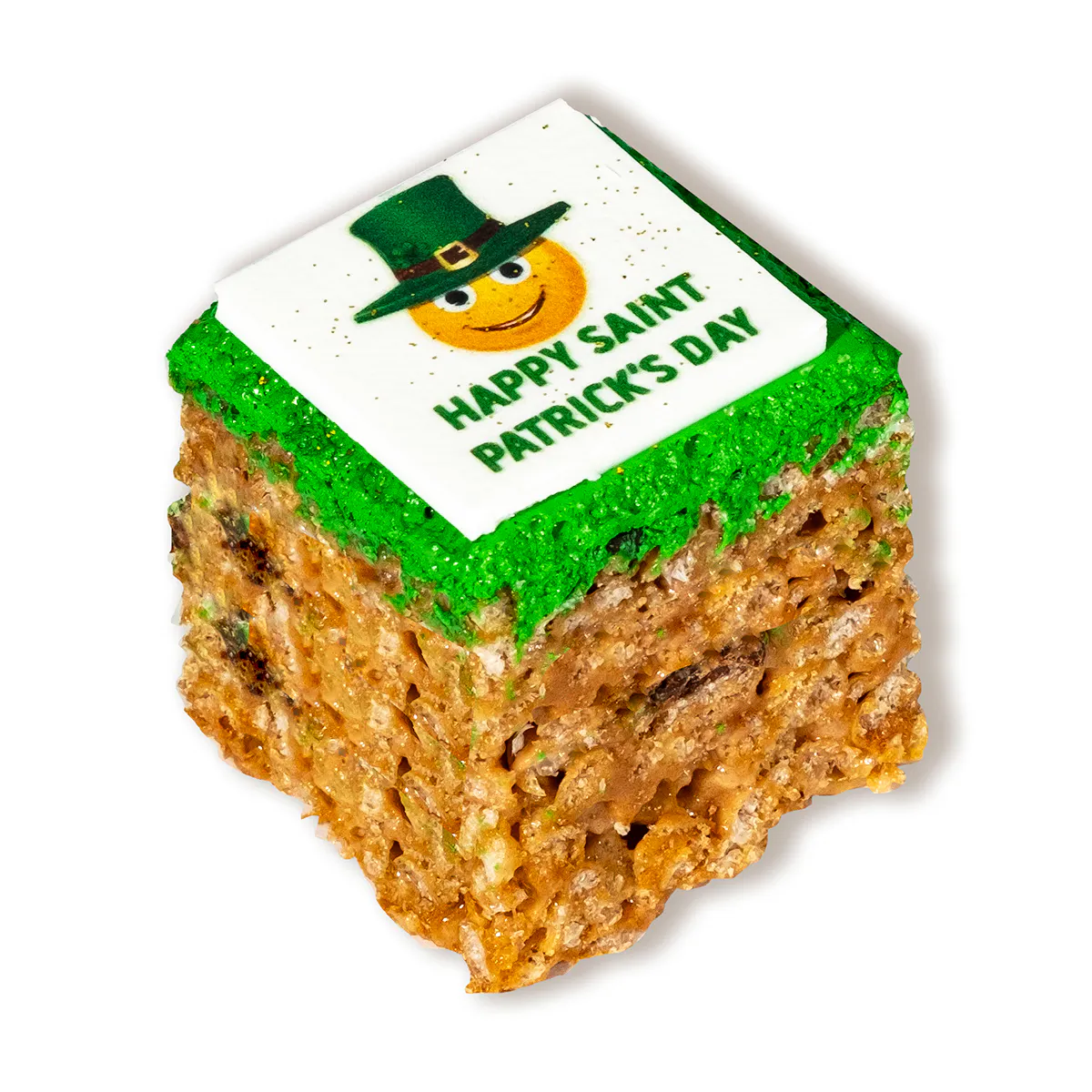 St Patrick's Day "Pot Of Gold" Rice Krispie Treats Deluxe Box by Treat House - Alternate image 3