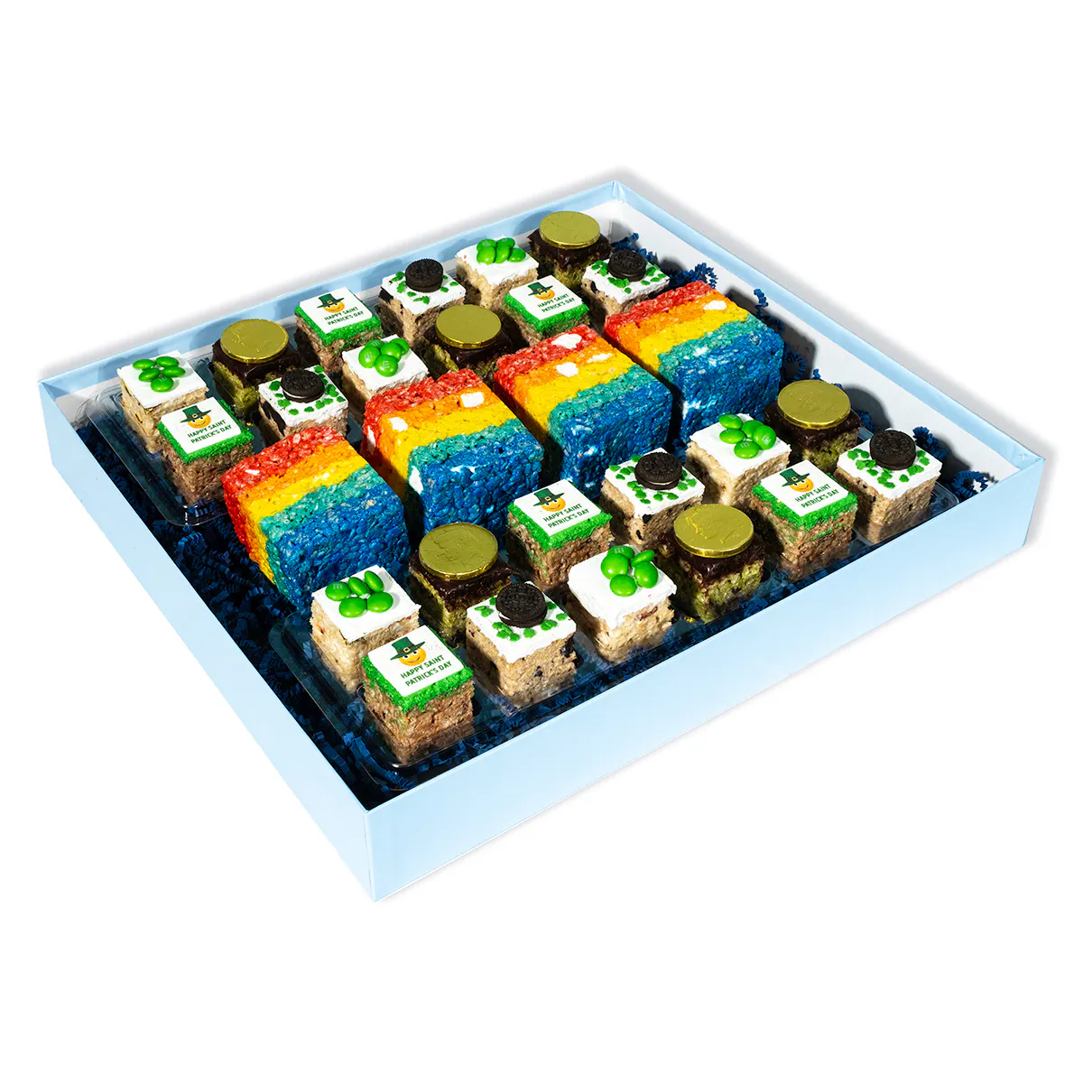 St Patrick's Day "Pot Of Gold" Rice Krispie Treats Deluxe Box by Treat House