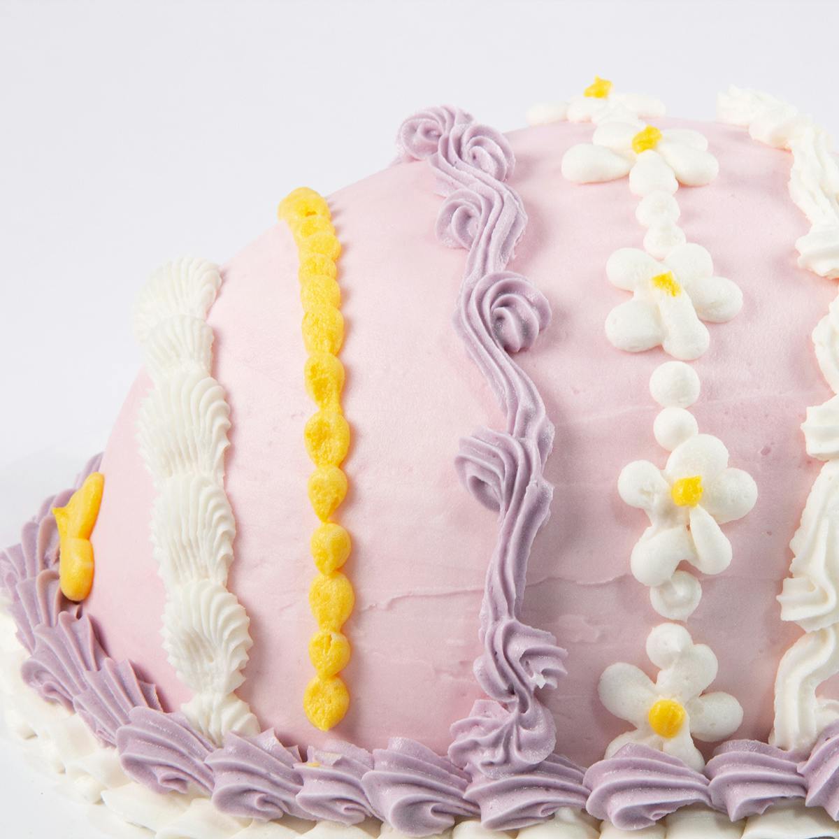 Vegan + Gluten Free Vintage Easter Egg-Shaped Cake by Erin McKenna's Bakery - Alternate image 1