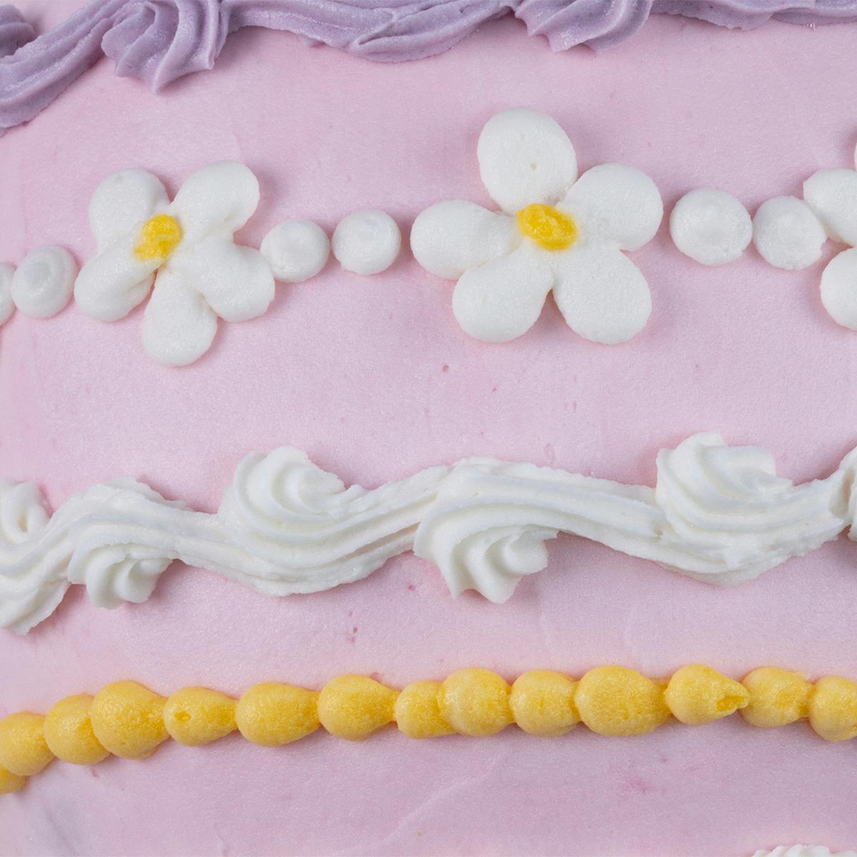 Vegan + Gluten Free Vintage Easter Egg-Shaped Cake by Erin McKenna's Bakery - Alternate image 3