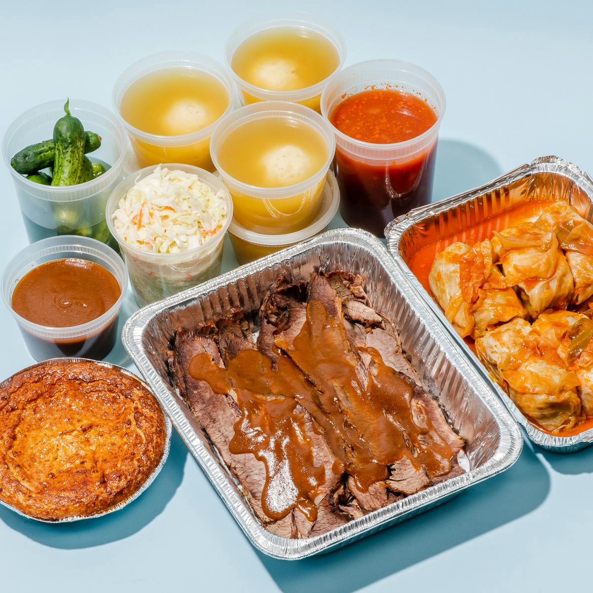 Passover Seder Dinner for 4 by Liebman's Kosher Deli