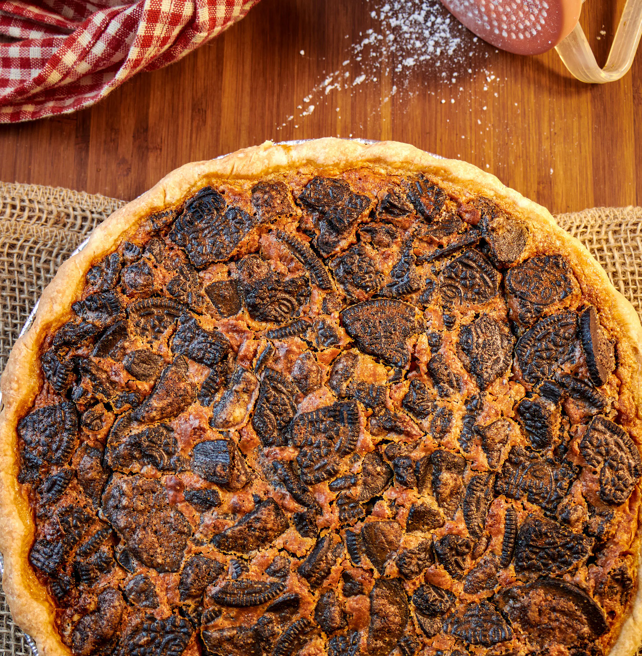 B-More Pies - Cookies and Cream Pancake Pie