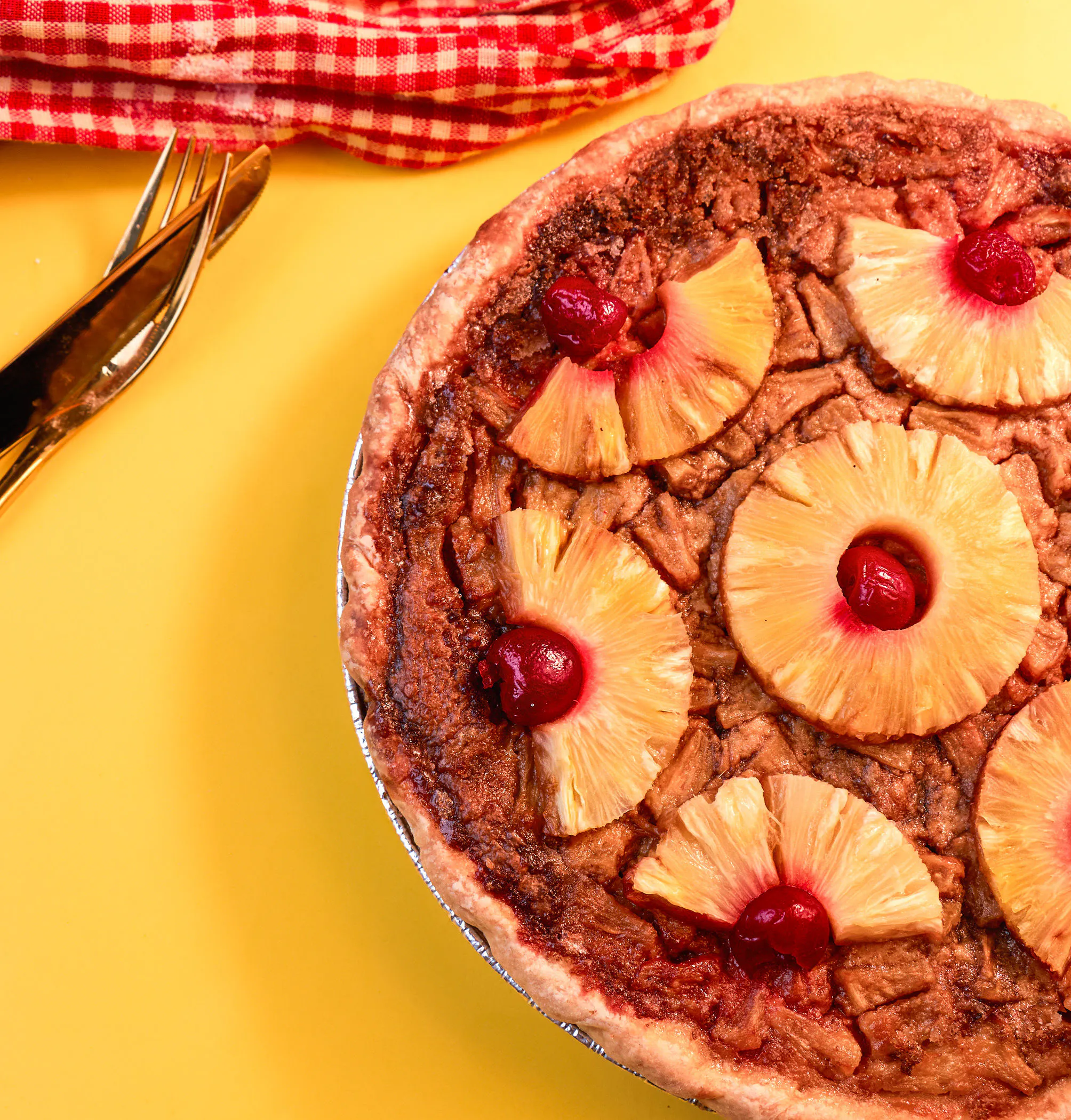 Pineapple Right Side Up Pie by B-More Pies - Alternate image 2