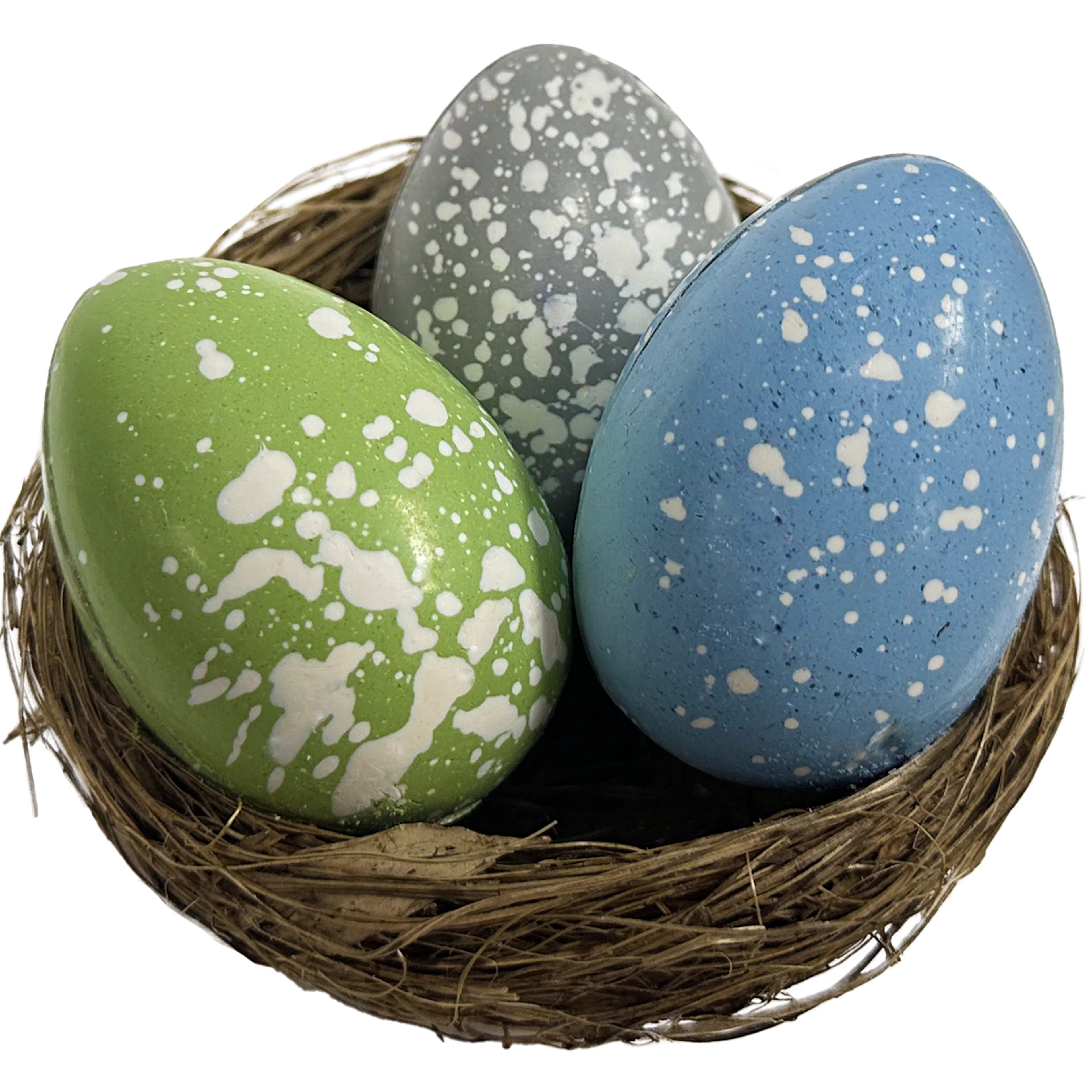 "Nature's Walk" Chocolate Nesting Egg Trio by Knipschildt Chocolatier