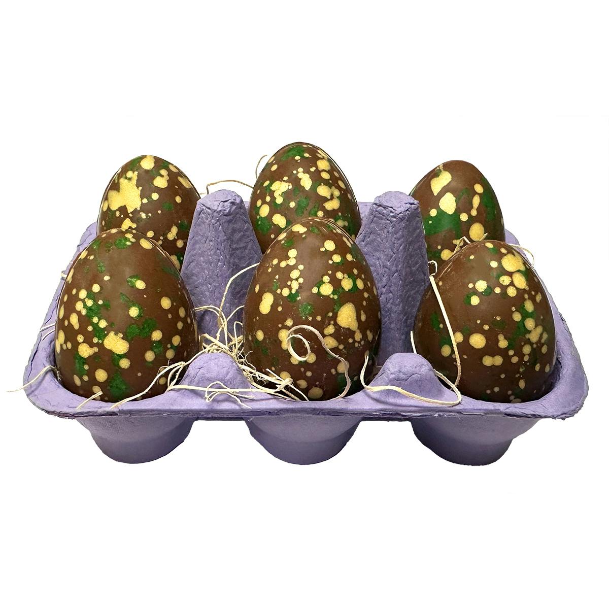 Dubai Bar Chocolate Easter Eggs - 6 Piece by Knipschildt Chocolatier
