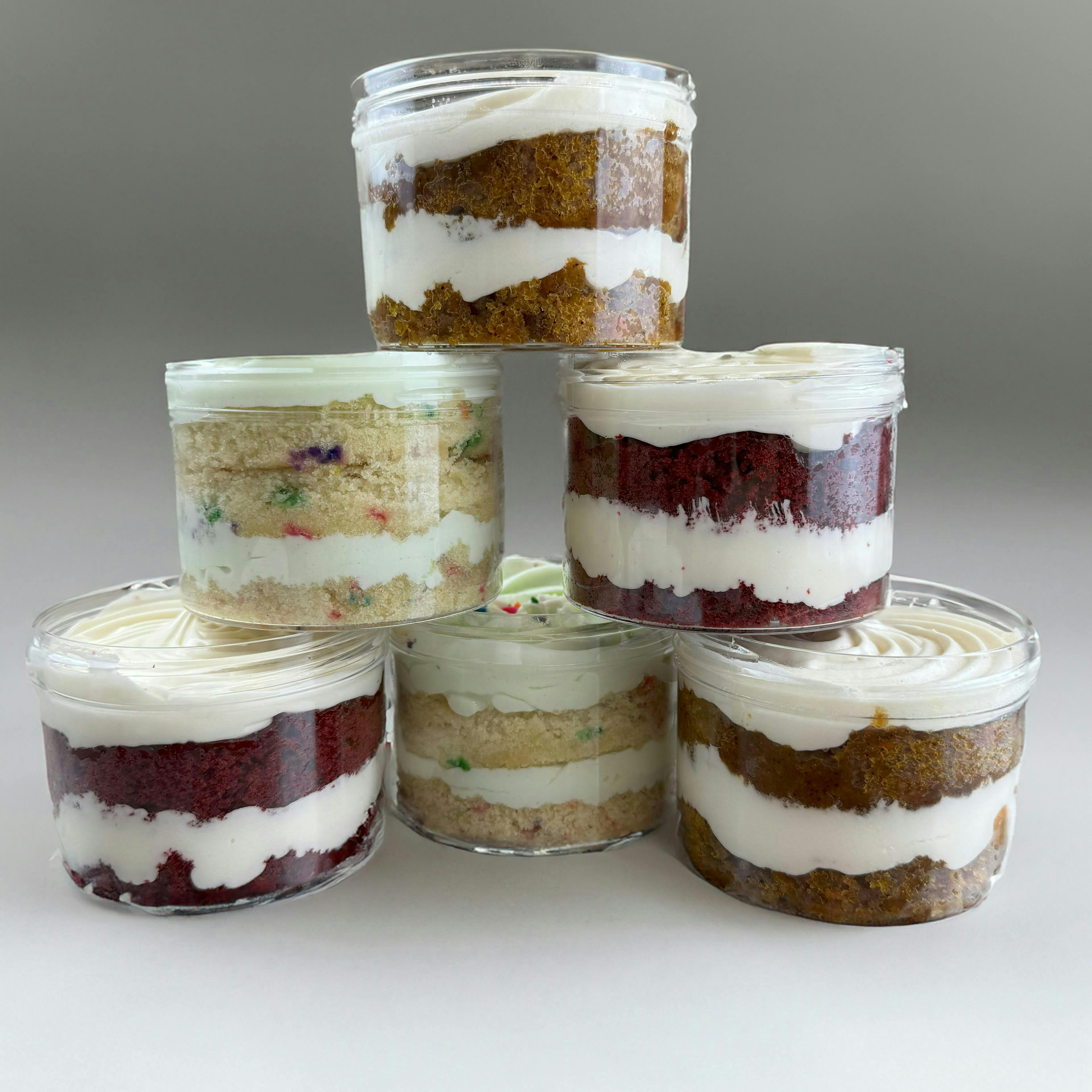 Daisy's Vegan Cake Minikins - Choose Your Own 6 Pack by Daisy Cakes - Alternate image 1