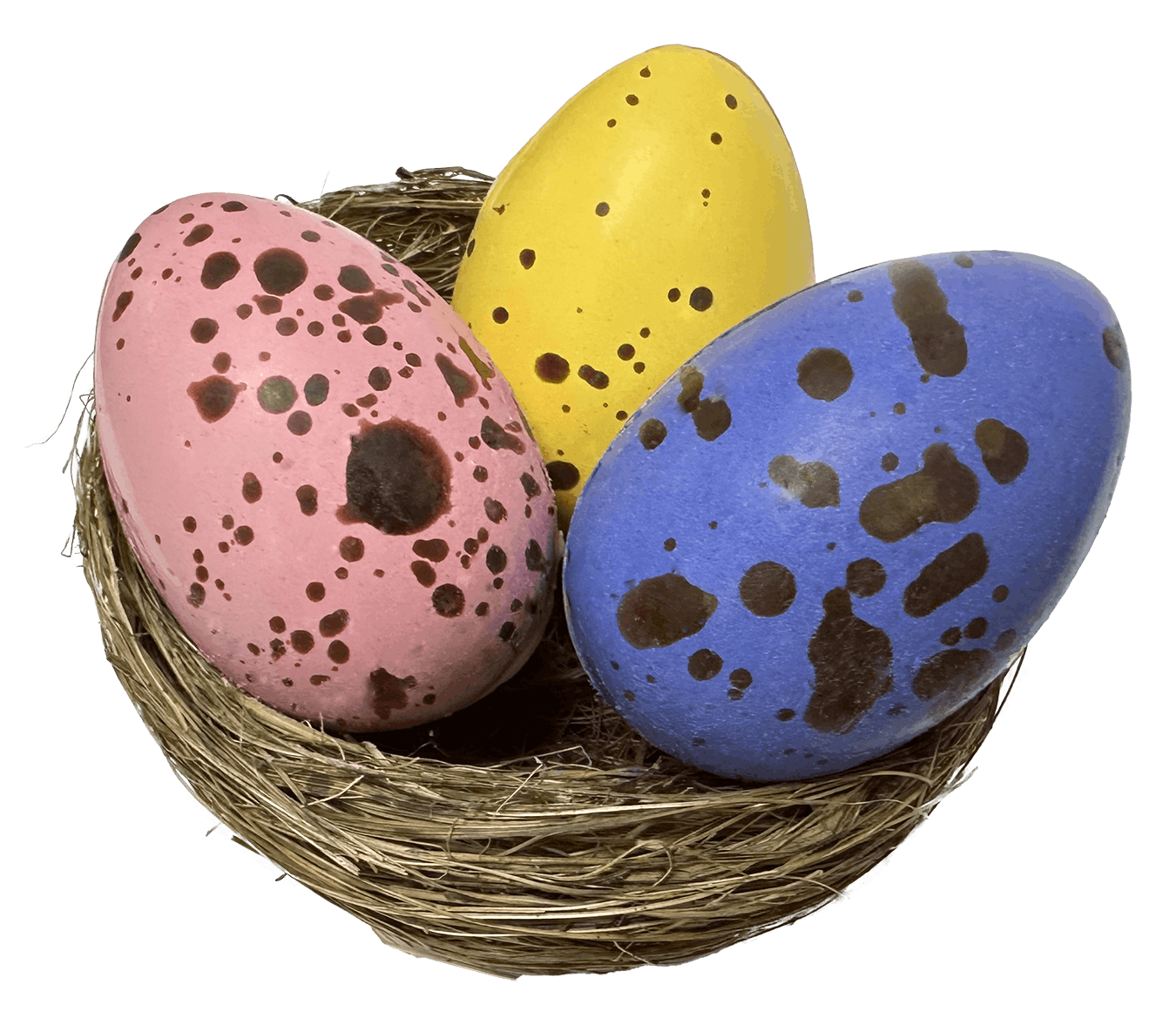 "Spring's Palette" Chocolate Nesting Egg Trio by Knipschildt Chocolatier