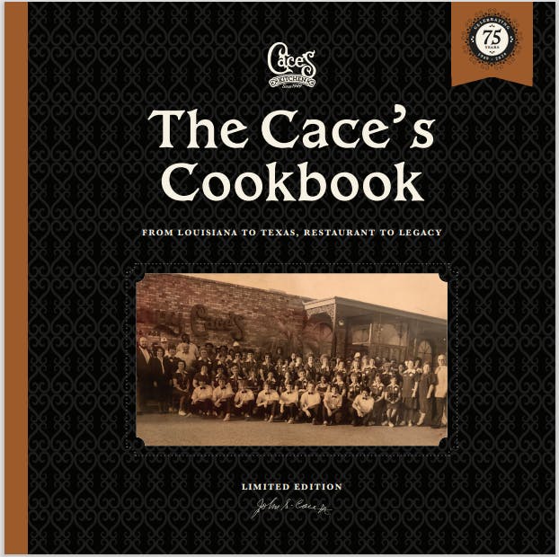 Johnny Cace's Cace Family Cookbook by Johnny Cace's