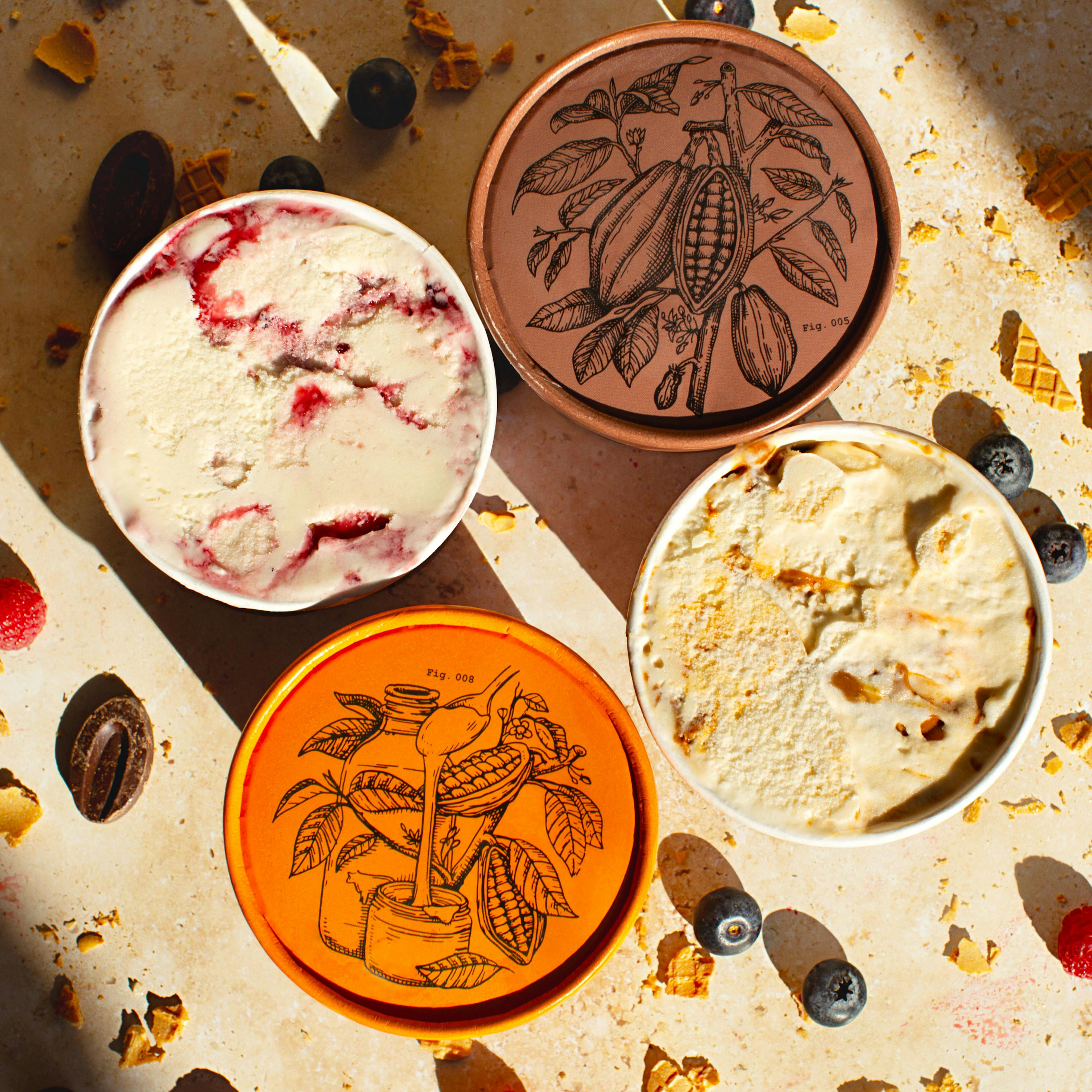 Argentine Gelato - 4 Pints by Dolcezza Gelato