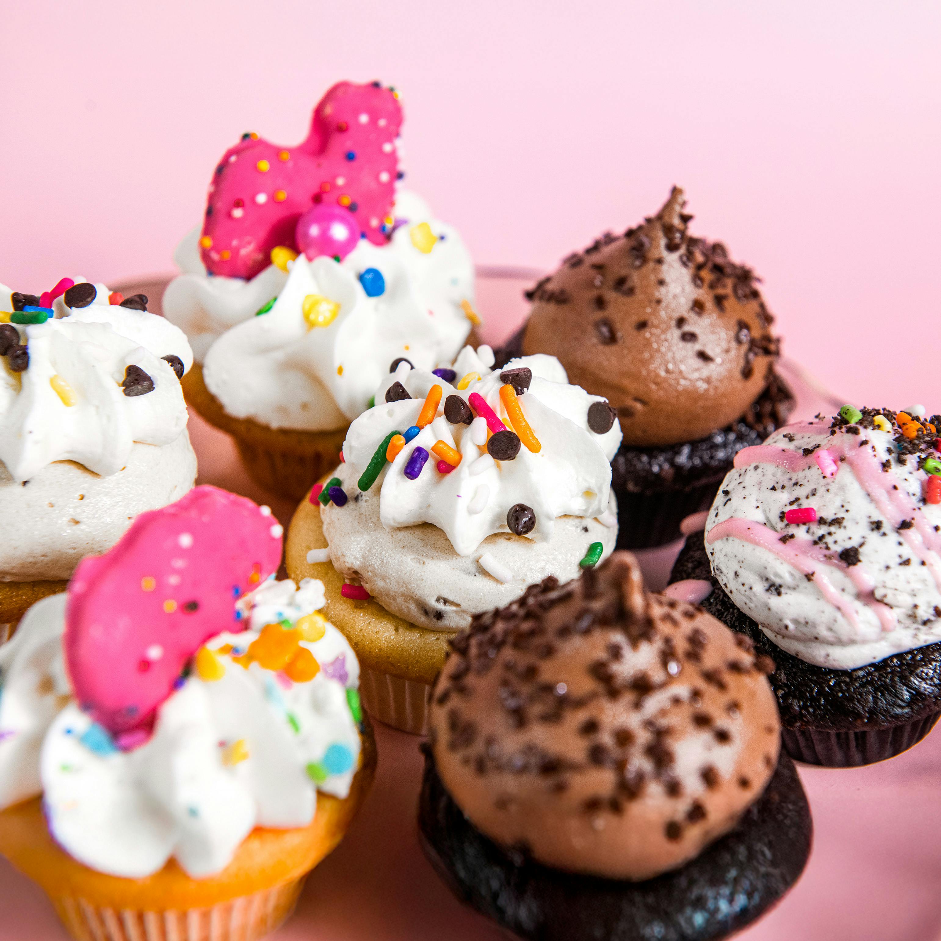 Mini Cupcake Sampler - 12 Pack by Trophy Cupcakes - Alternate image 2