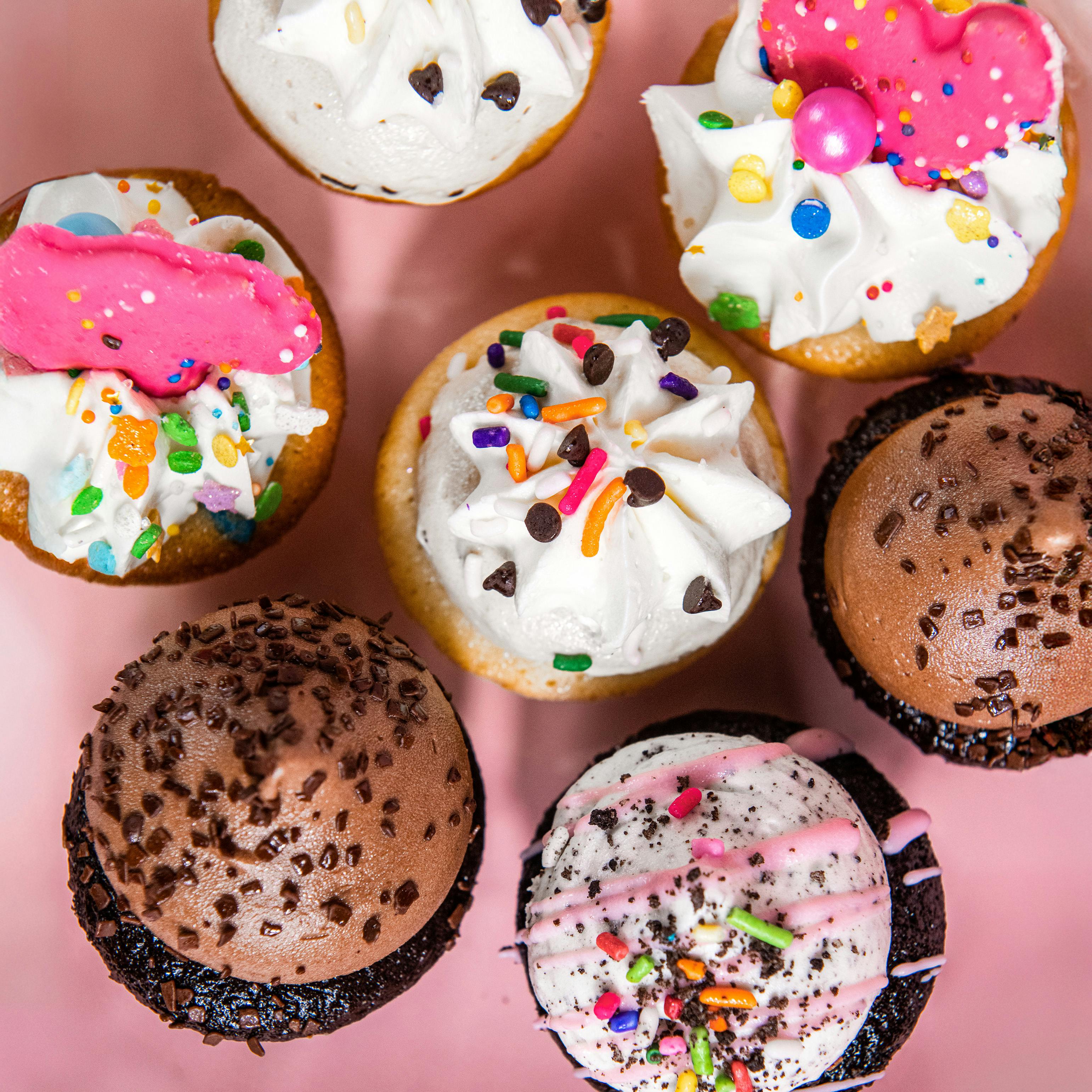 Mini Cupcake Sampler - 12 Pack by Trophy Cupcakes - Alternate image 1