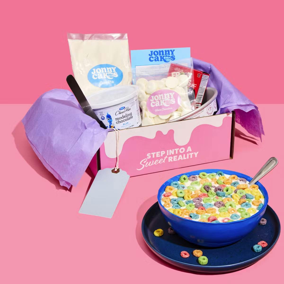 Cereal Bowl + Cartoon Cake Realistic DIY Cake Kit by JonnyCakes - Alternate image 5