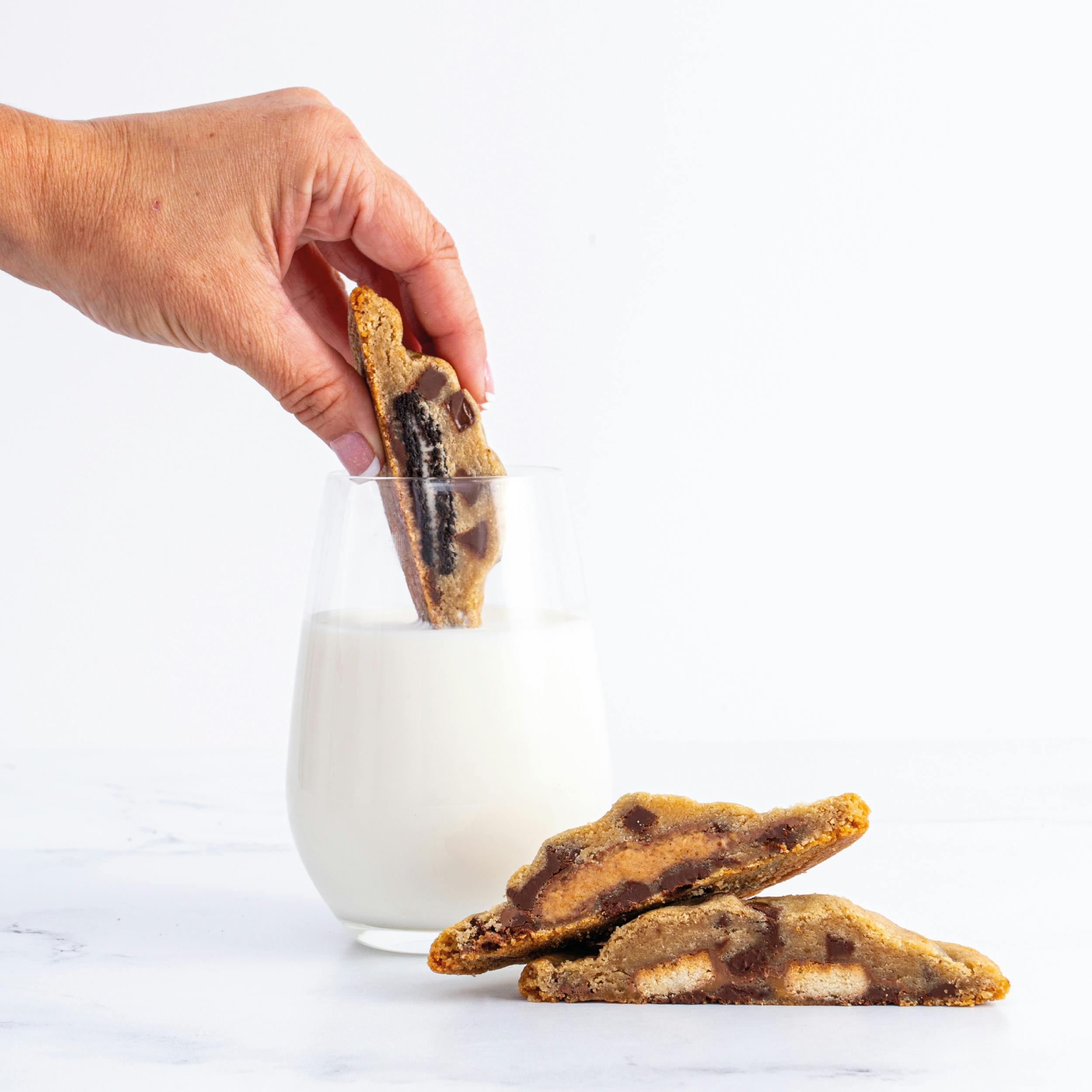 Stuffed Chocolate Chip Cookies - Choose Your Own 12 Pack by Sweet E's Bake Shop - Alternate image 1