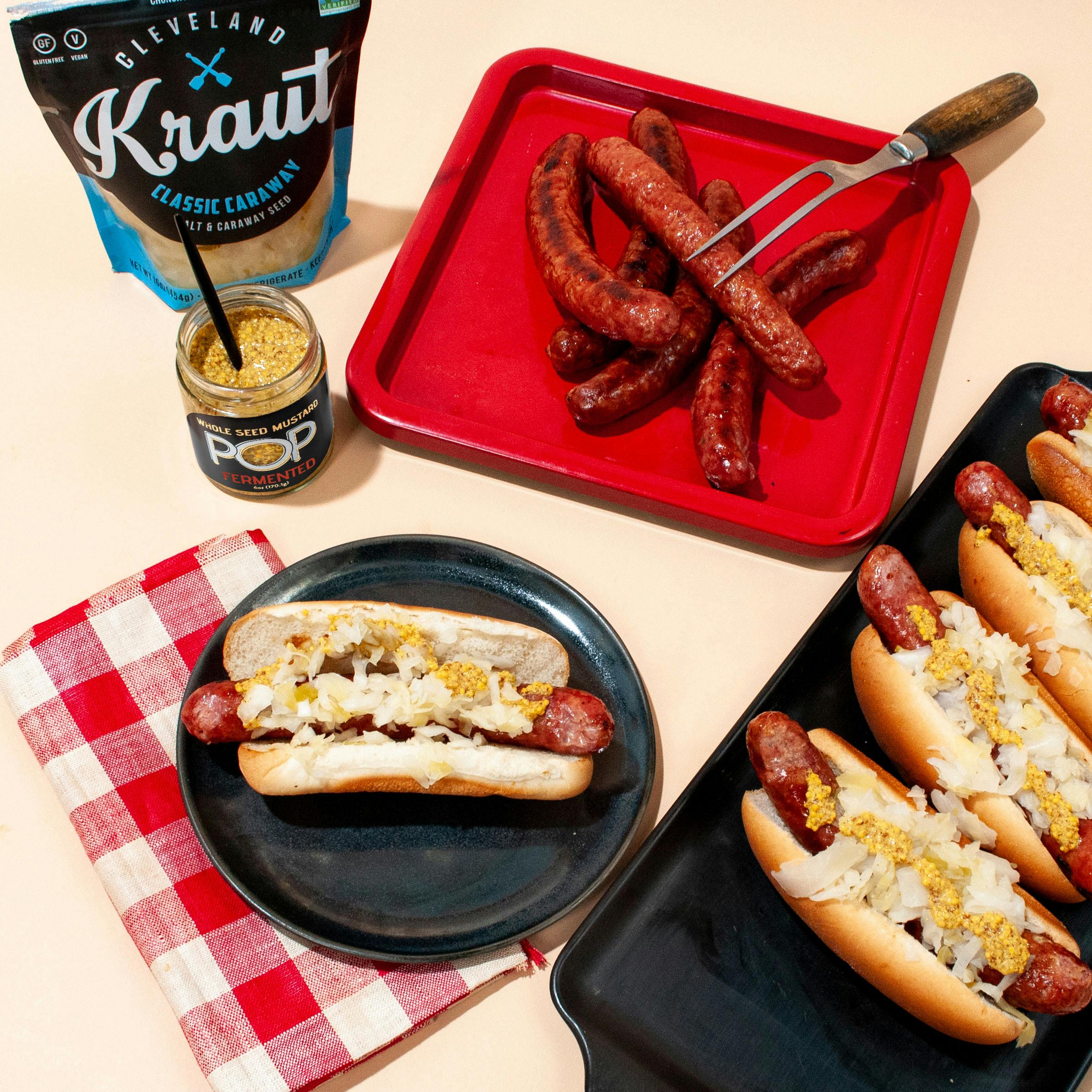 Classic Kielbasa Kit - 8 Pack by Chef Michael Symon - Alternate image 2