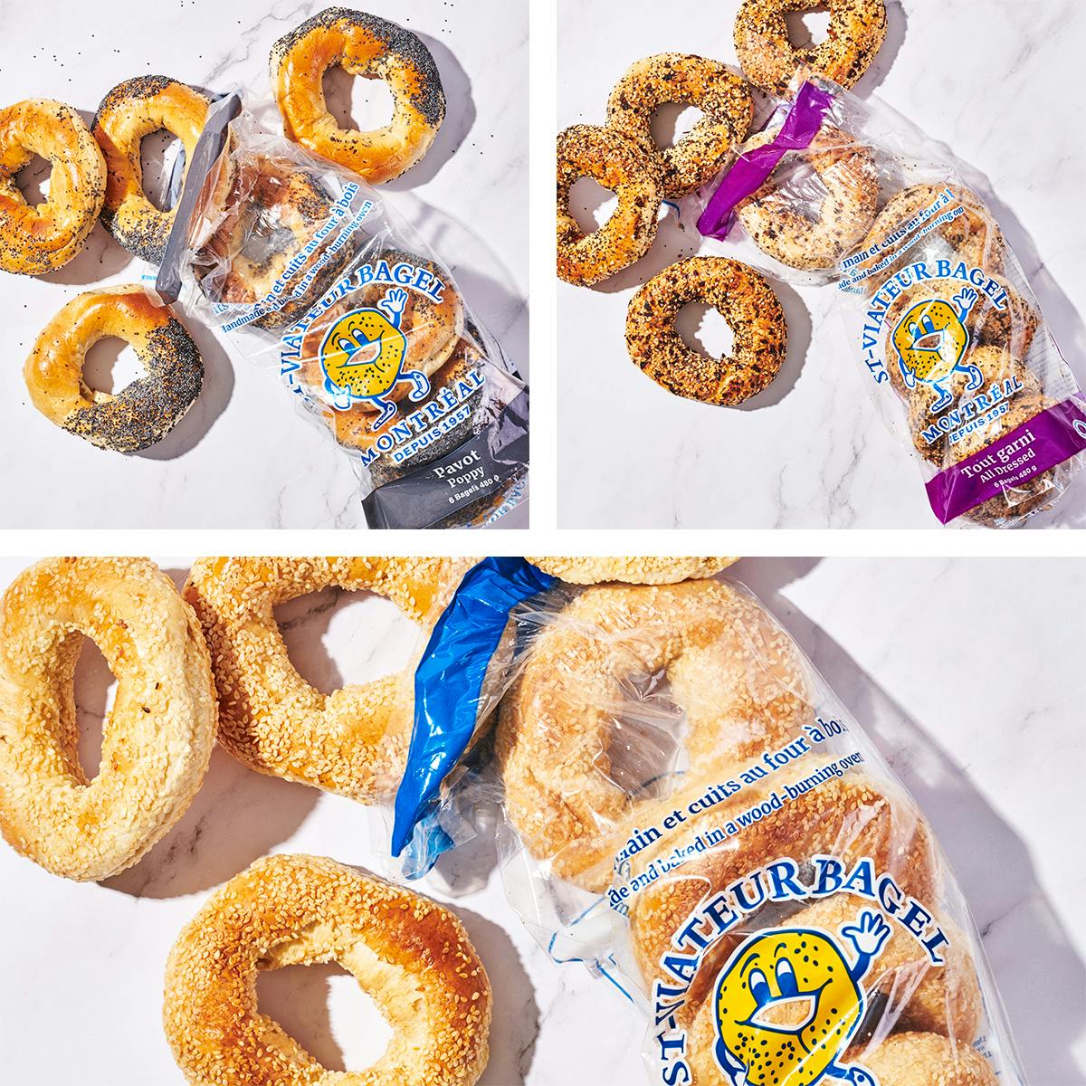 Montreal Bagel Sampler - 4 Dozen by St-Viateur Bagel - Alternate image 1