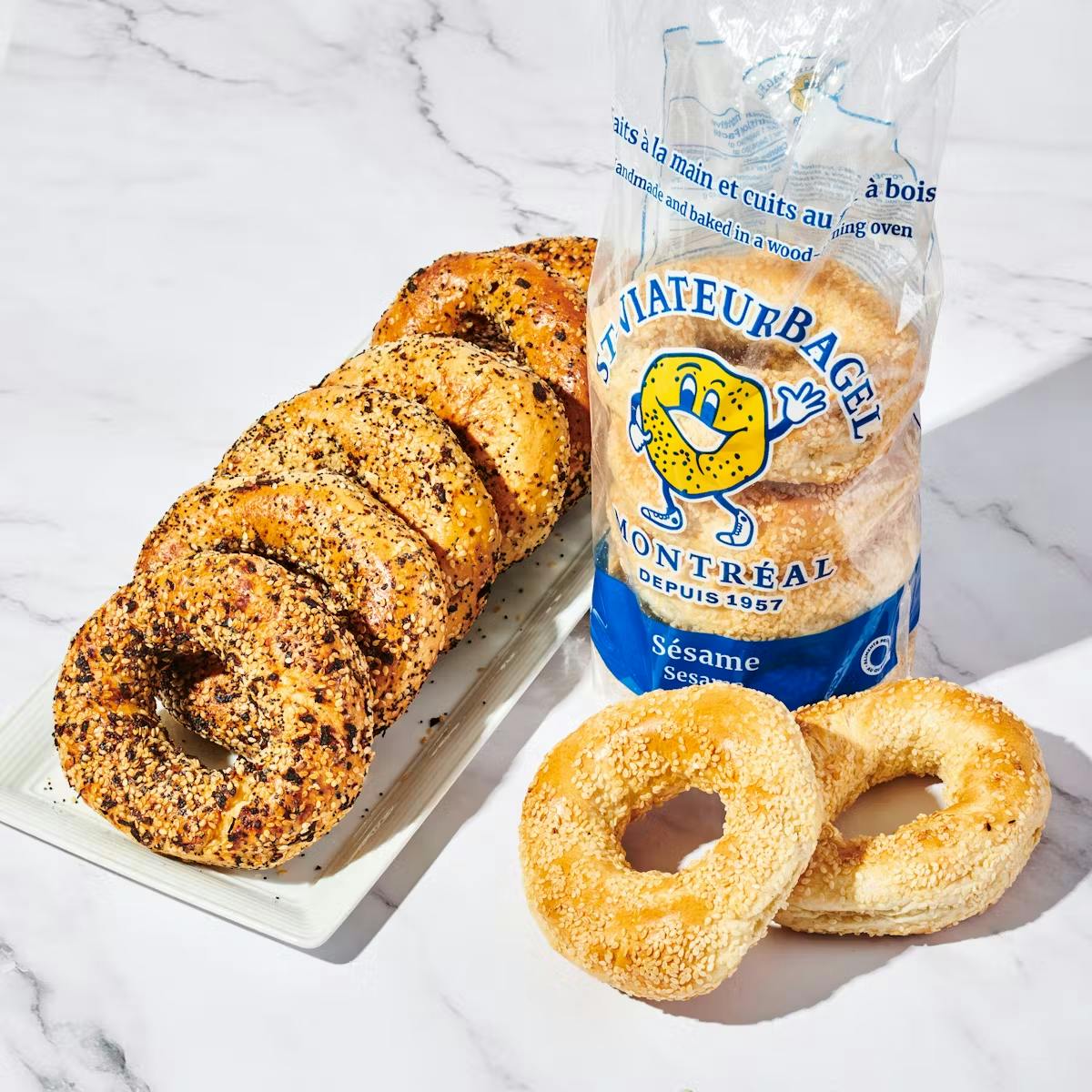 Montreal Bagel Sampler - 4 Dozen by St-Viateur Bagel - Alternate image 2