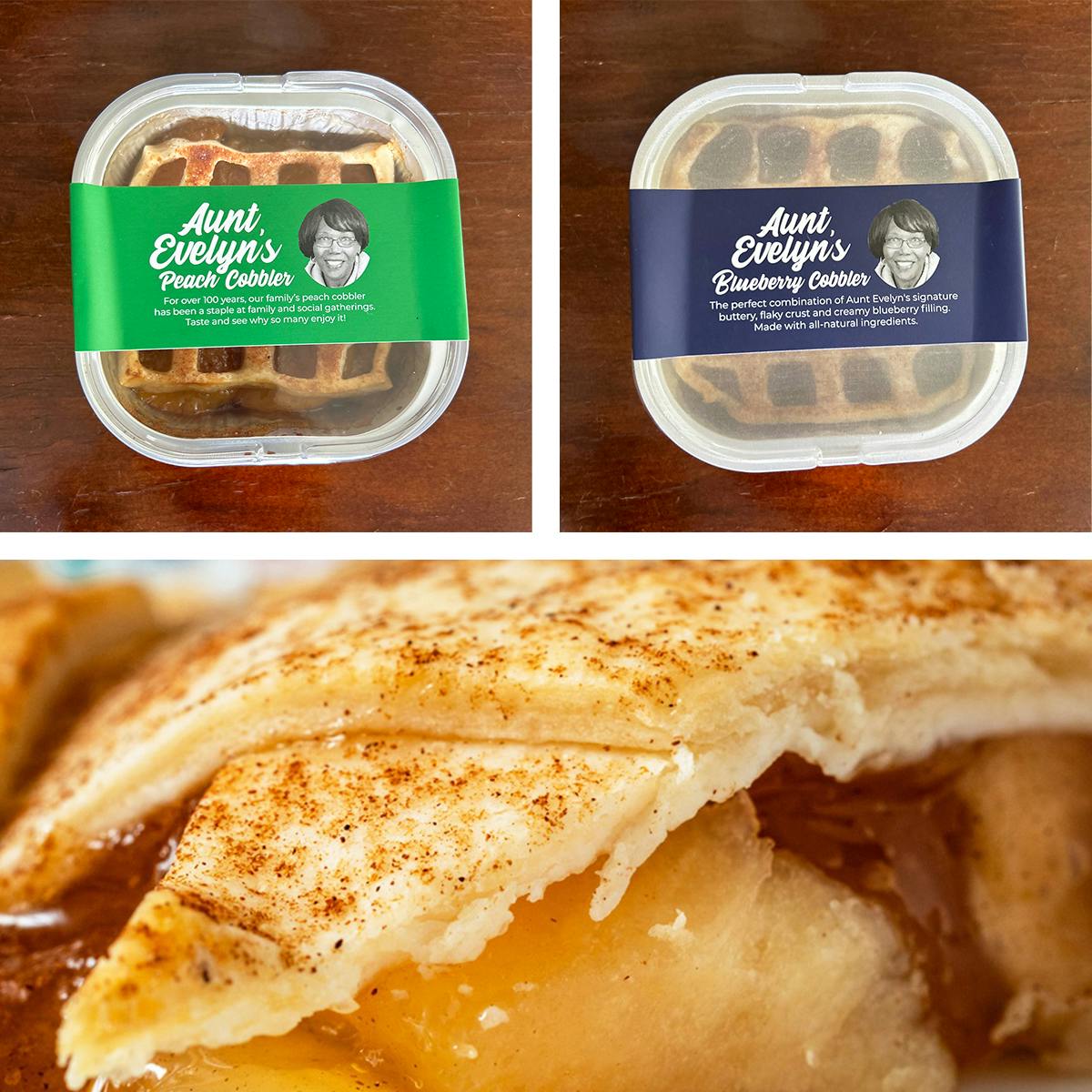 Georgia Cobbler (4") - Choose Your Own 4 Pack by Aunt Evelyn's Peach Cobbler