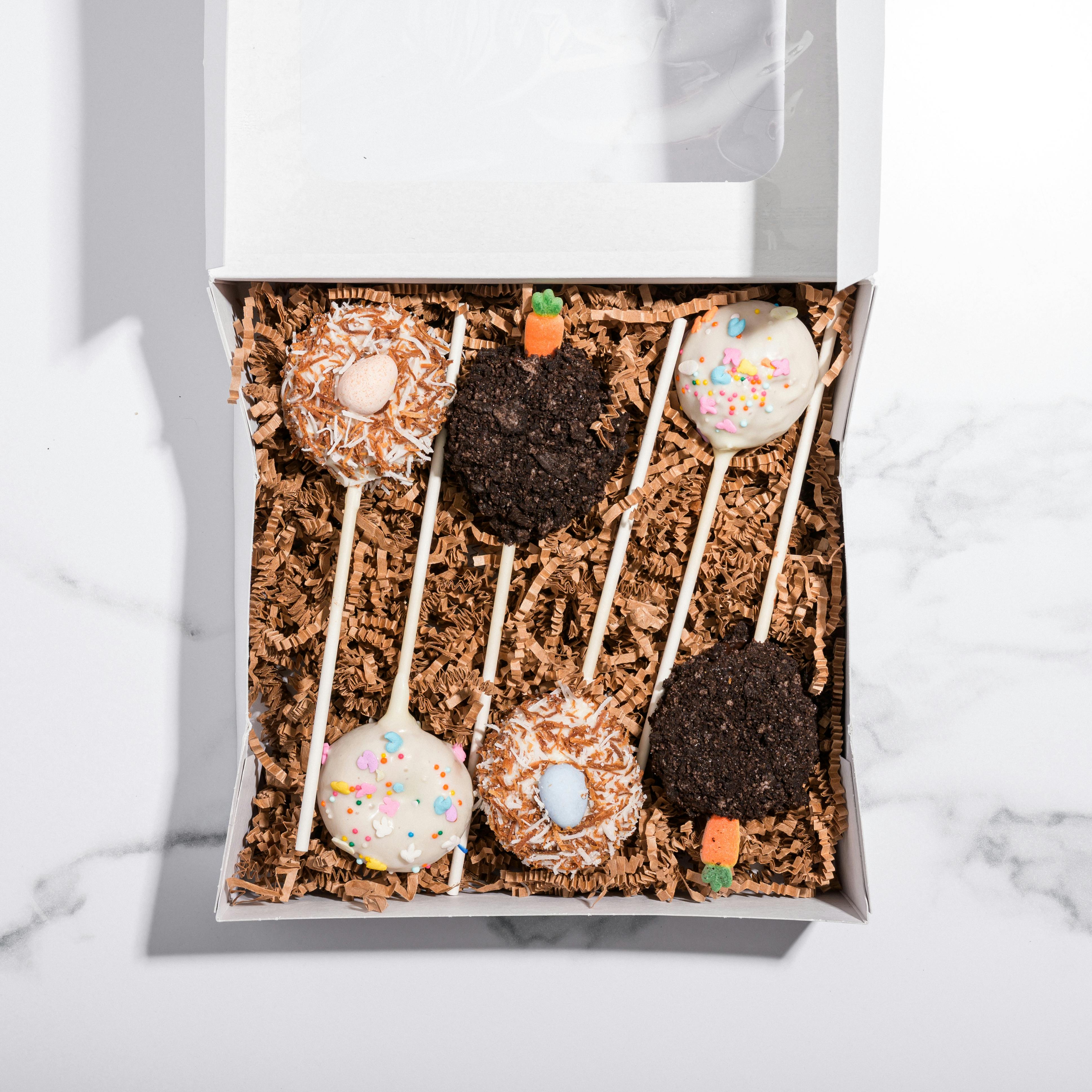 Easter  Doughnut Cake Pops by Blackbird Doughnuts