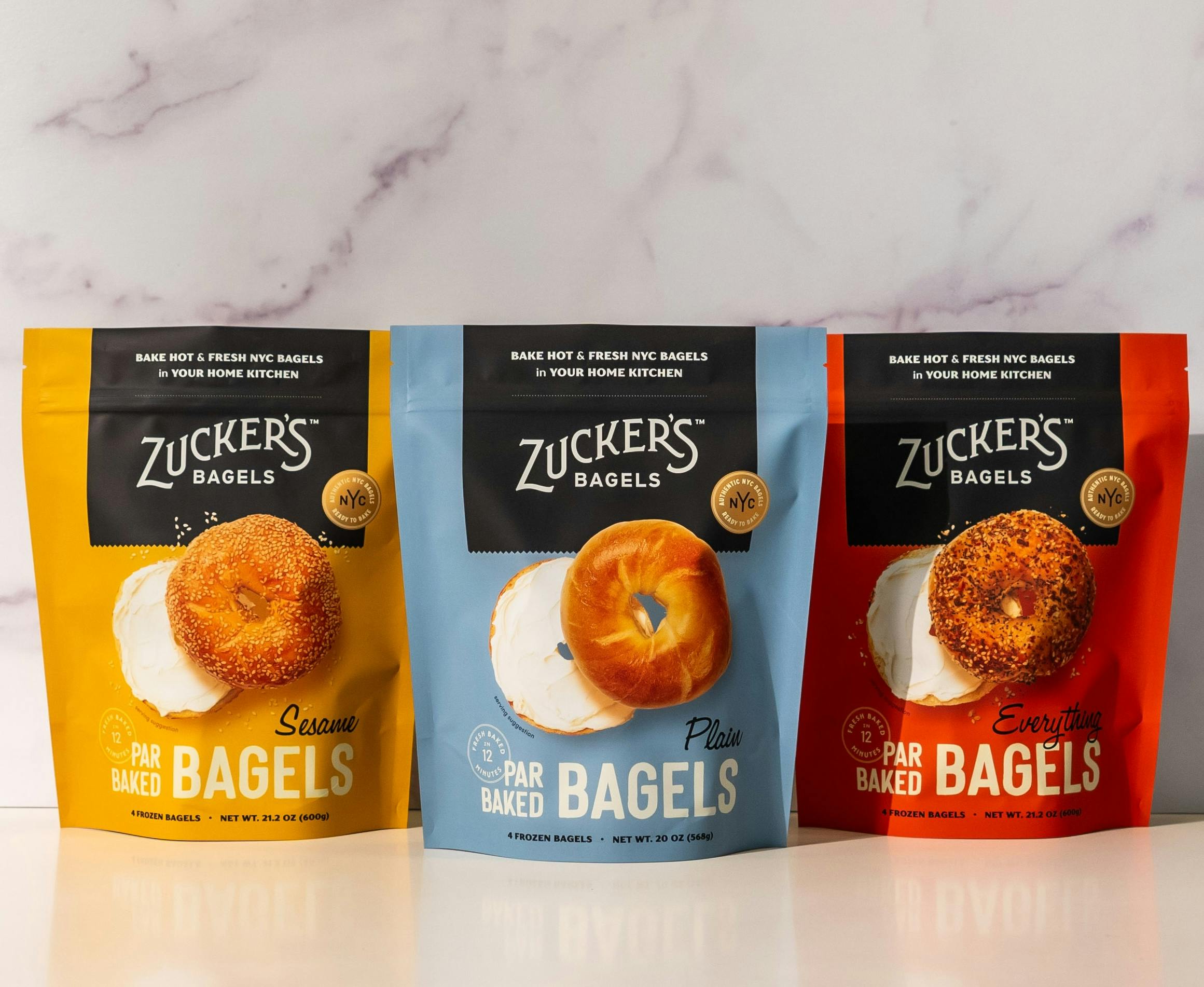 "ParZ" Par-Baked Bagel Dozen + 4 FREE Bagels by Zucker's Bagels and Smoked Fish