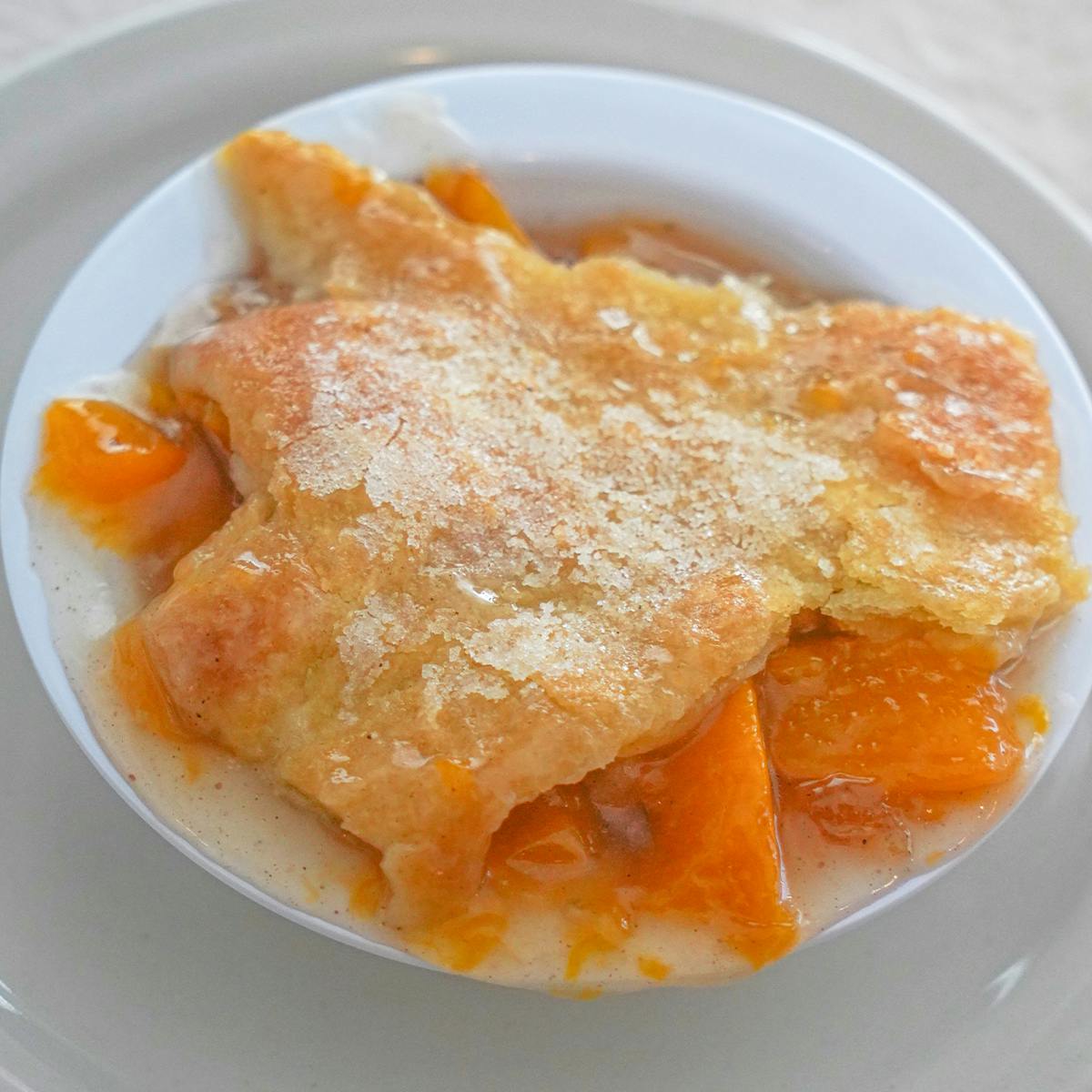 Peach Cobbler Tray by Mary Mac's Tea Room
