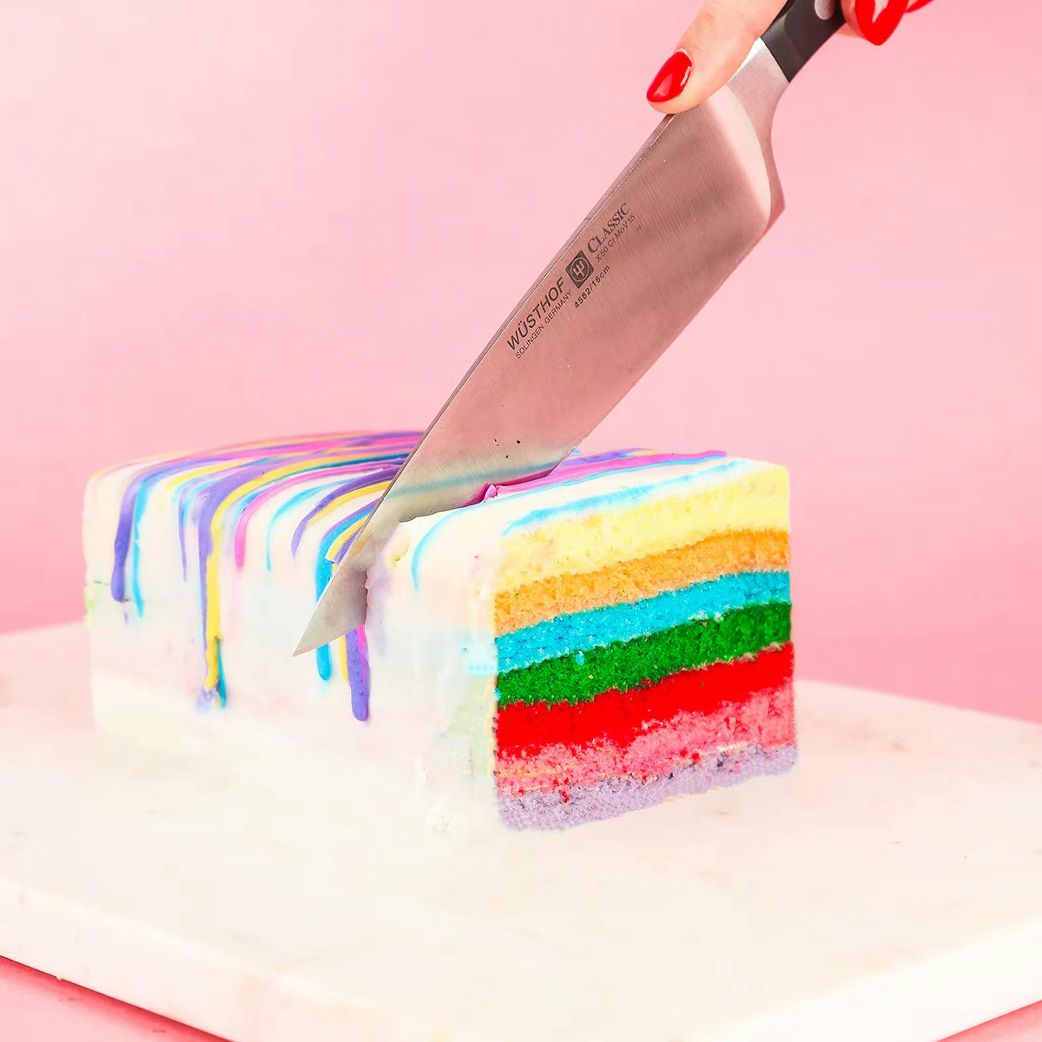 Kosher for Passover Rainbow Seven Layer Cake + Coconut Macaroons by Butterflake Bakery - Alternate image 2