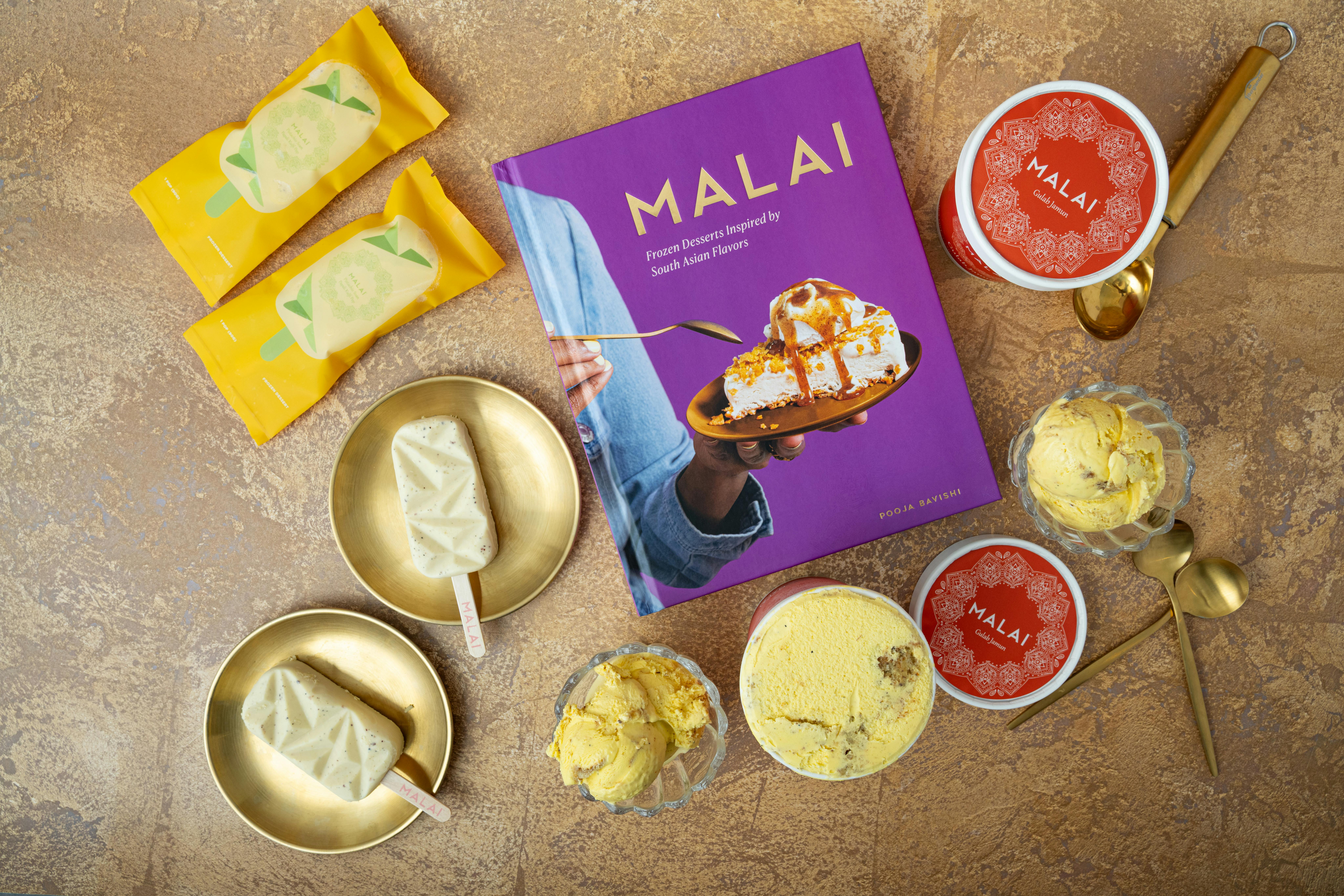 Malai Cookbook + Ice Cream Combo by Malai Ice Cream - Alternate image 1