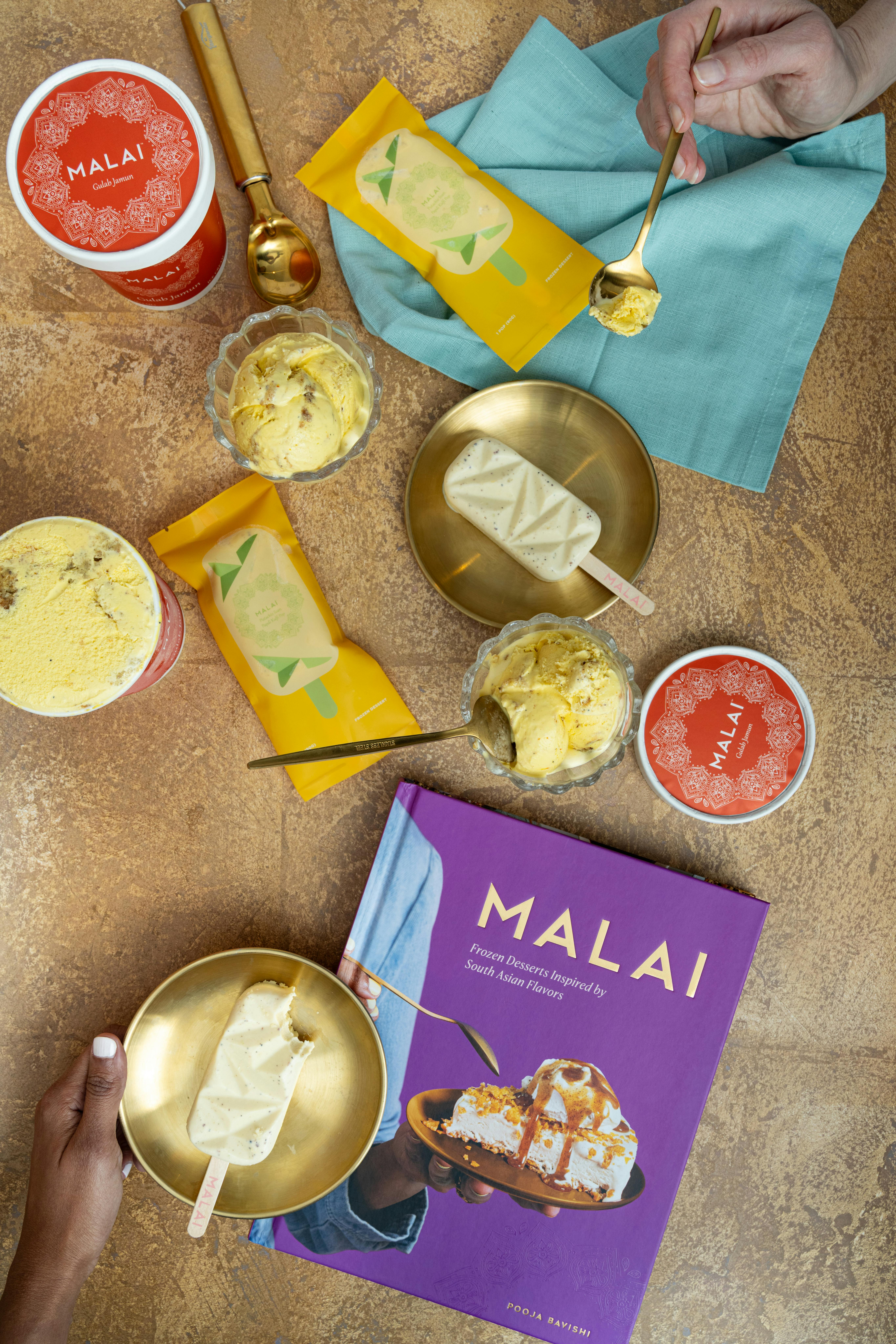 Malai Cookbook + Ice Cream Combo by Malai Ice Cream - Alternate image 2