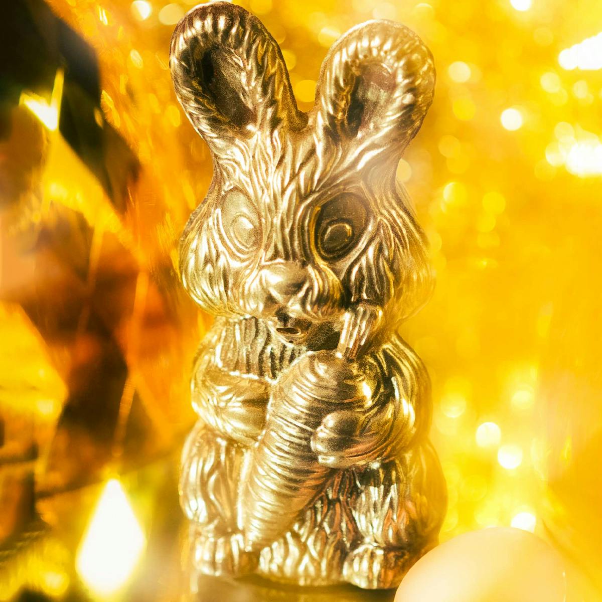 24 Karat Carrot Chocolate Easter Bunny by Compartés Chocolates - Alternate image 2