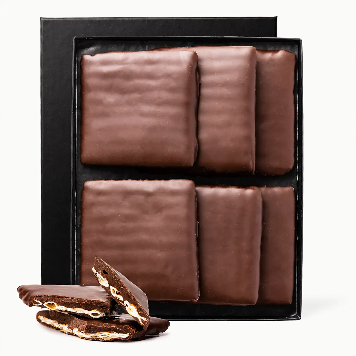 Chocolate Covered Matzo Gift Box by Compartés Chocolates