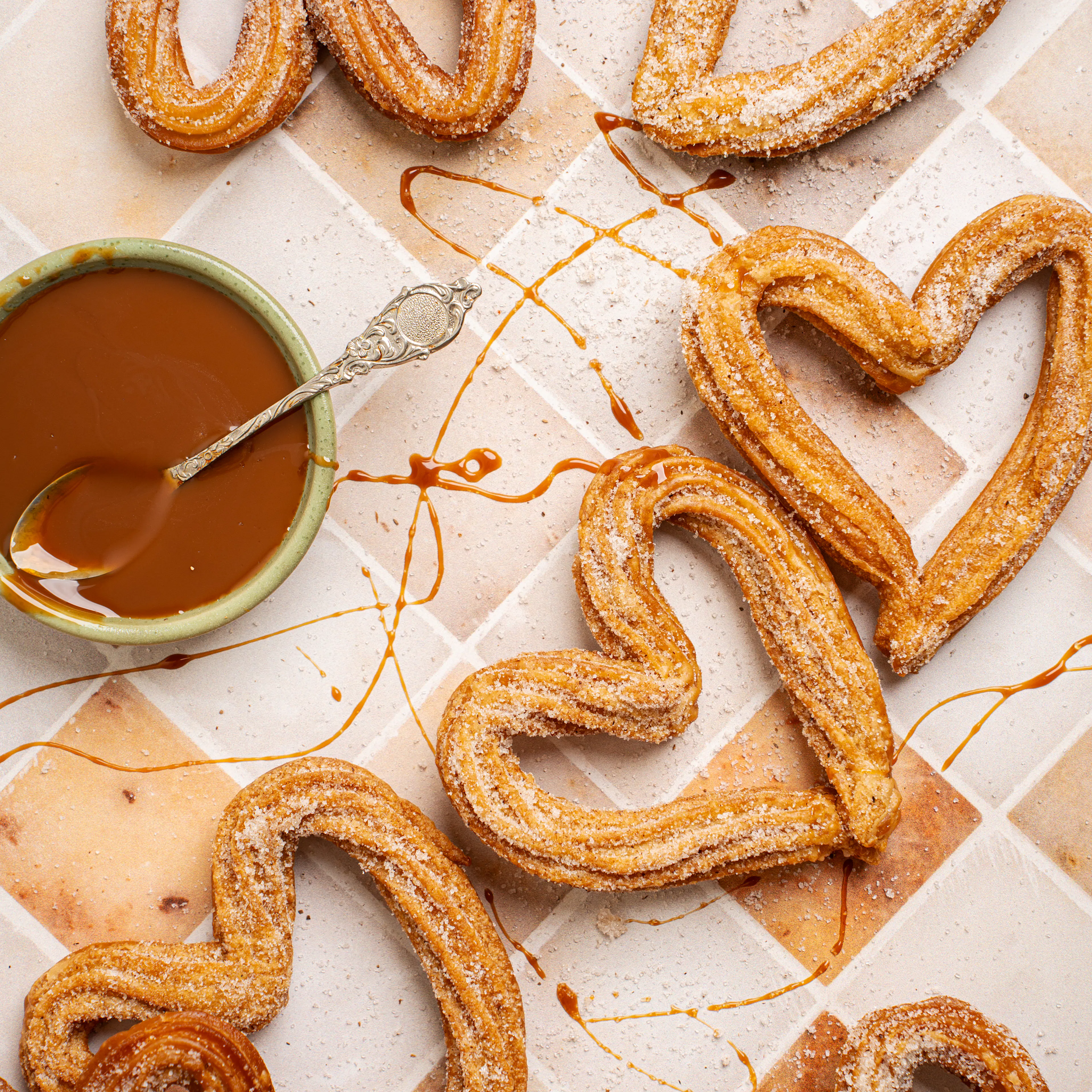 Mother's Day Heart-Shaped Churros - 12 Pack by La Newyorkina