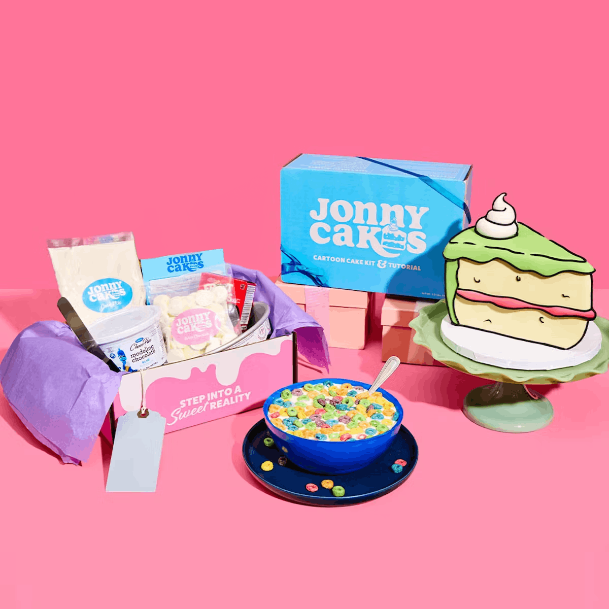 Realistic DIY Cake Kit + Video Tutorial Best Seller - 2 Pack by JonnyCakes