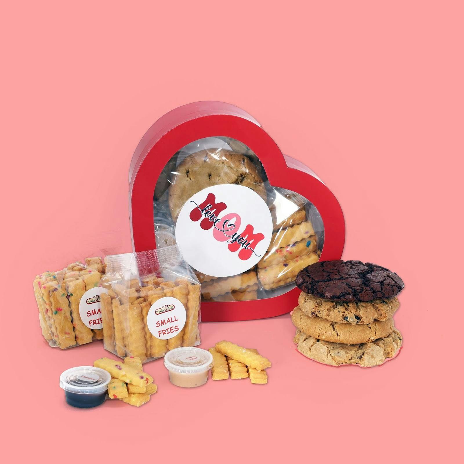 Mother's Day Cookies + Cookie Fries Gift Box by The Cookie Joint