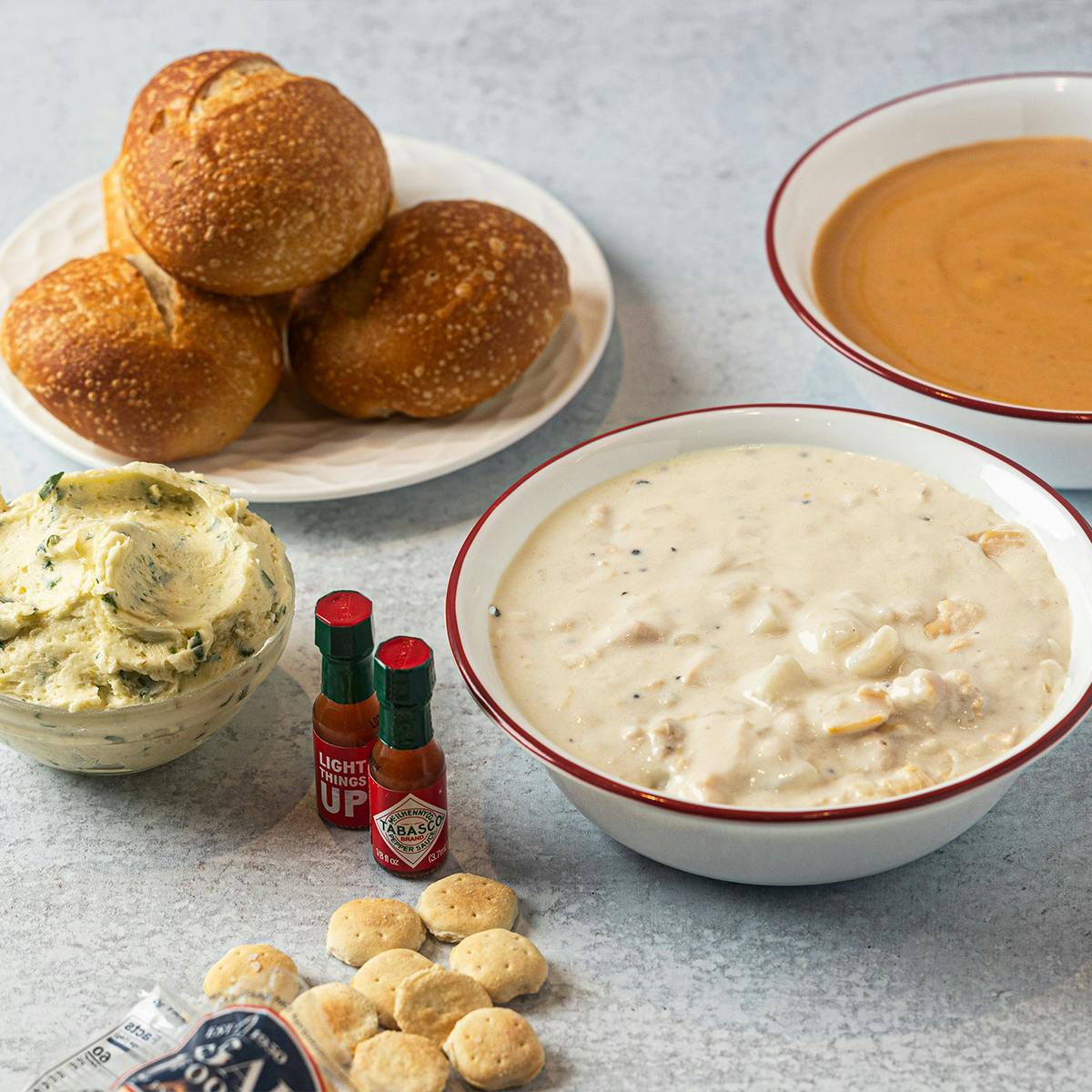 Lobster Roll Kit + Soup Sampler for 4-6 by Legal Sea Foods - Alternate image 2