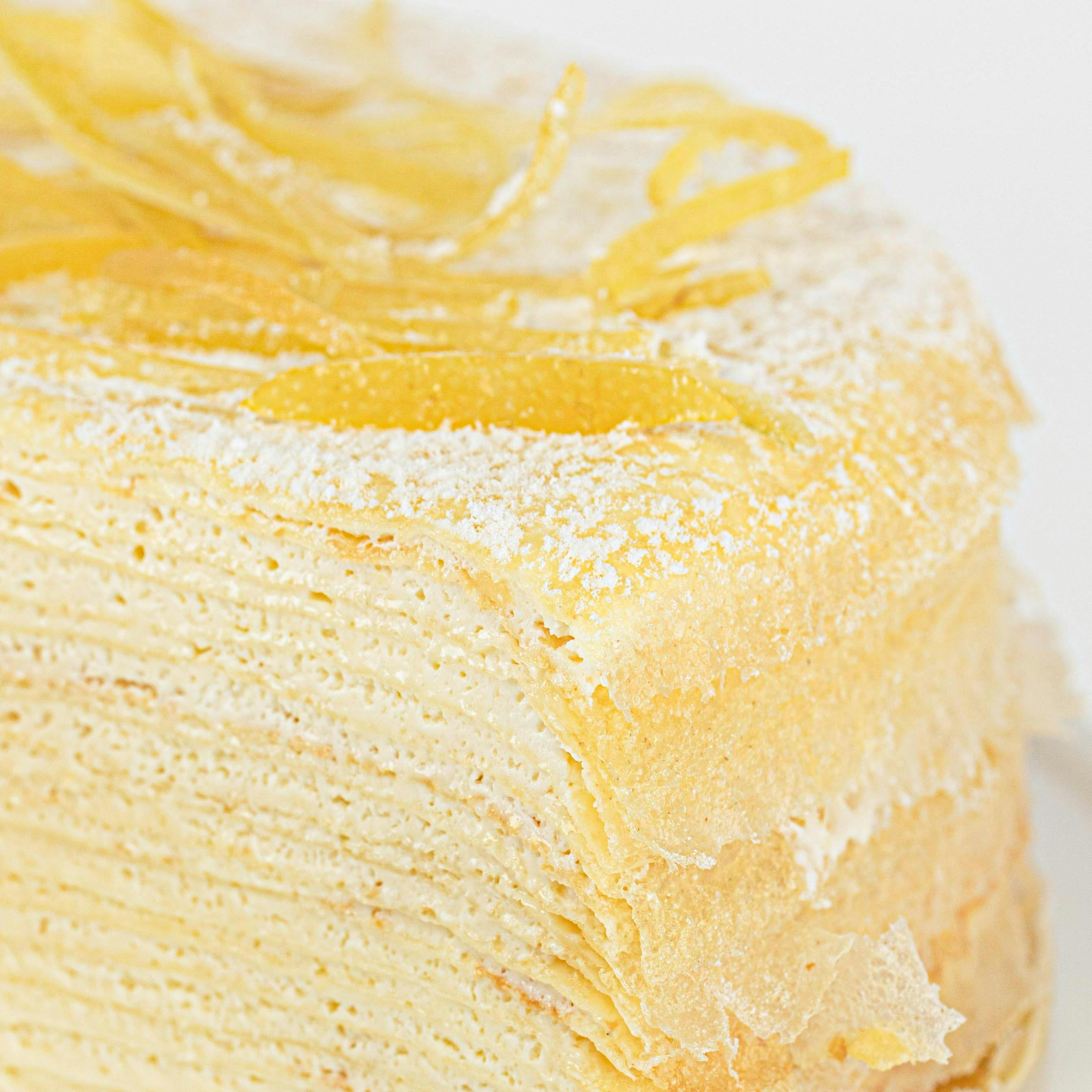 Citron Mille Crêpes Cake by Lady M Confections - Alternate image 5