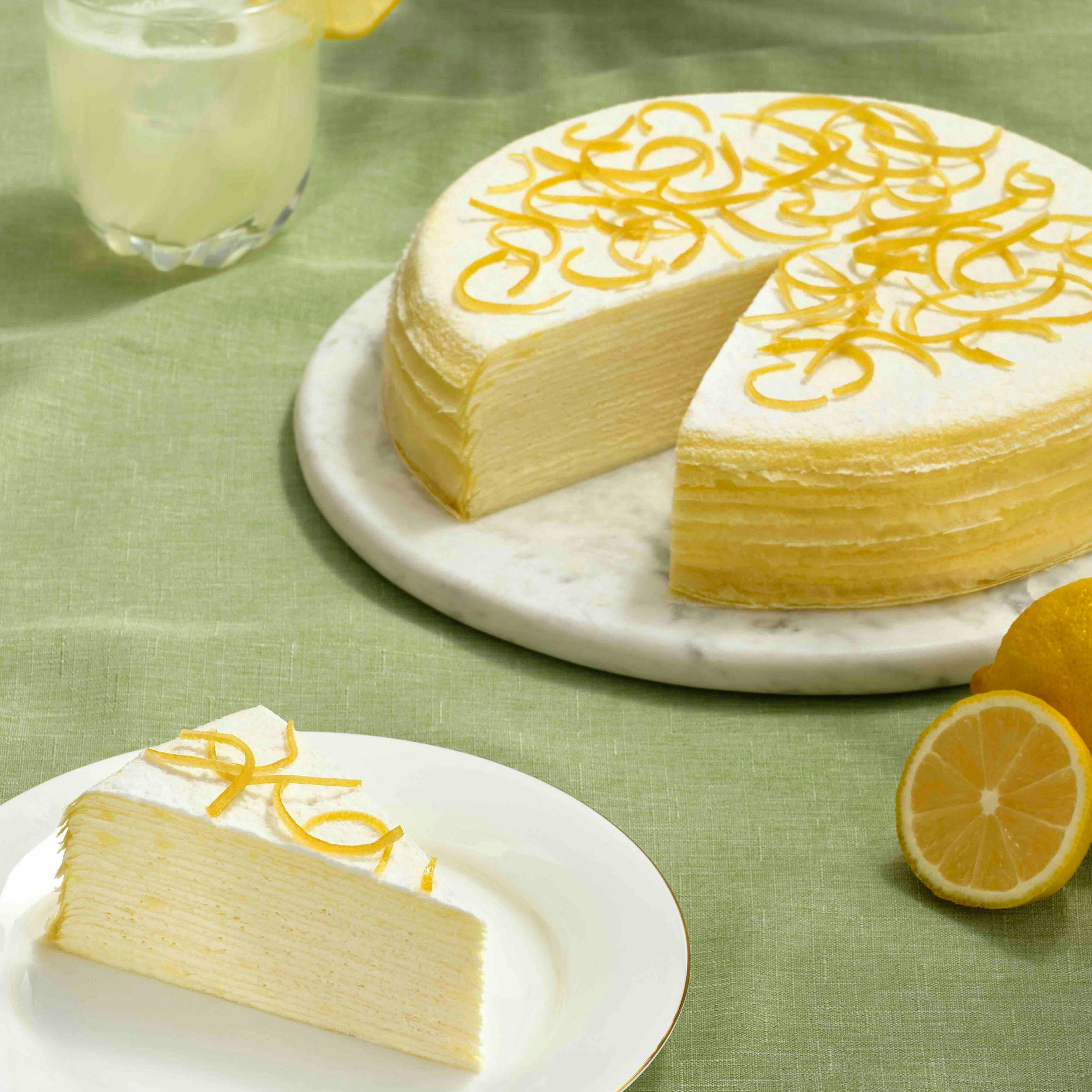 Citron Mille Crêpes Cake by Lady M Confections - Alternate image 1
