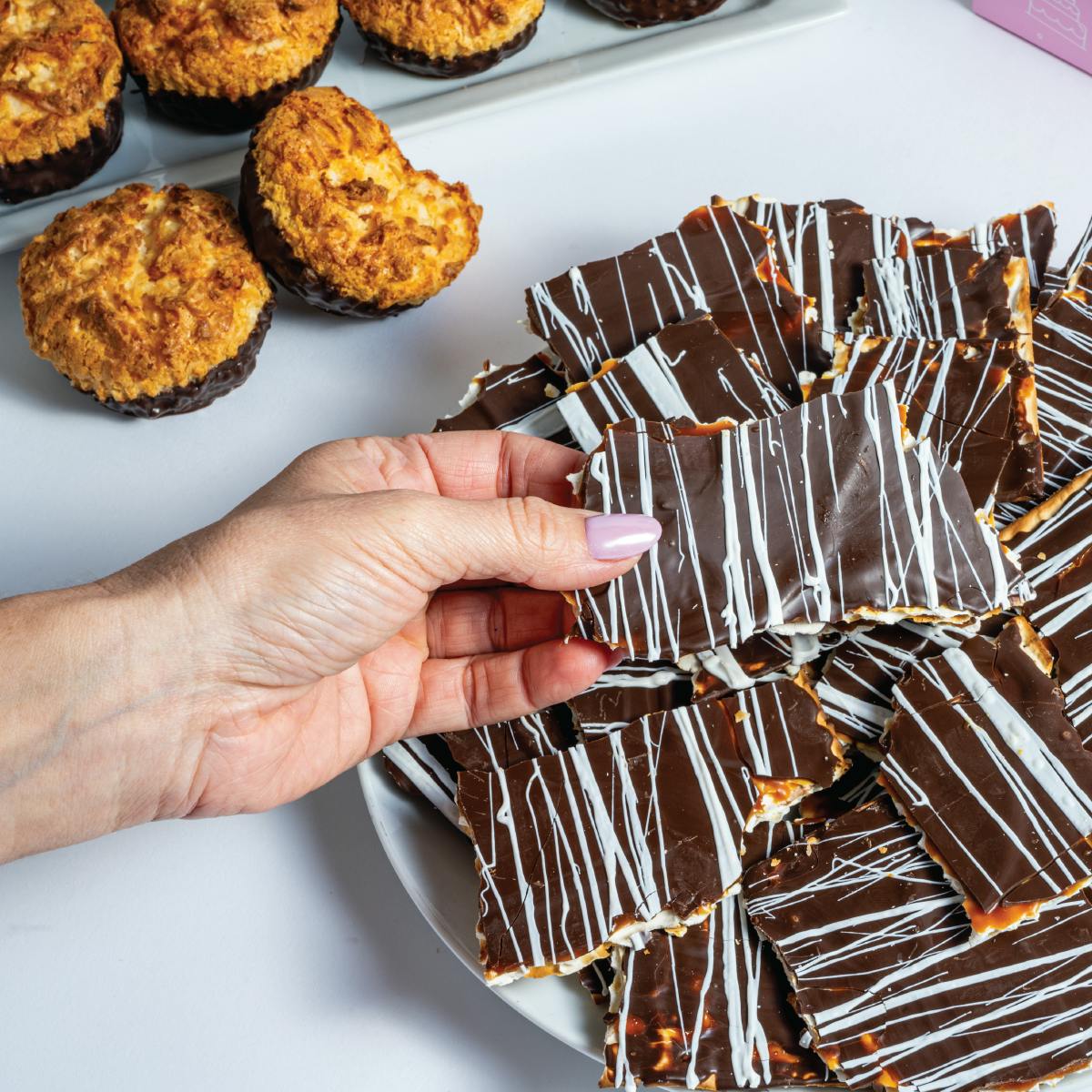 Passover Macaroons + Matzo Crunch Combo by Sweet E's Bake Shop - Alternate image 3