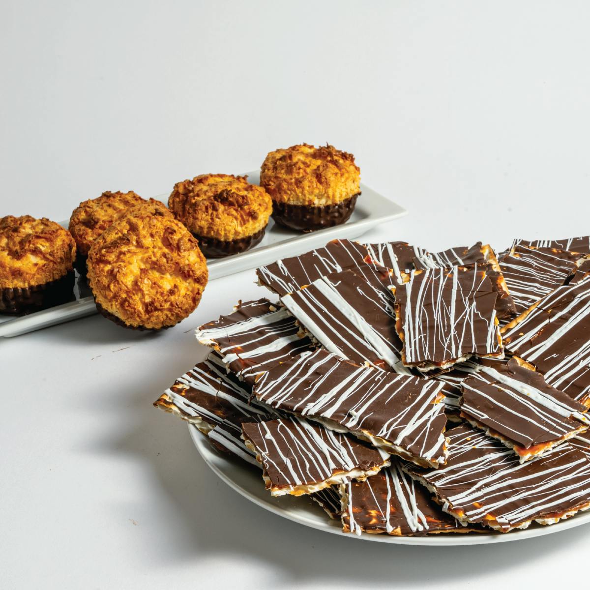 Passover Macaroons + Matzo Crunch Combo by Sweet E's Bake Shop - Alternate image 1