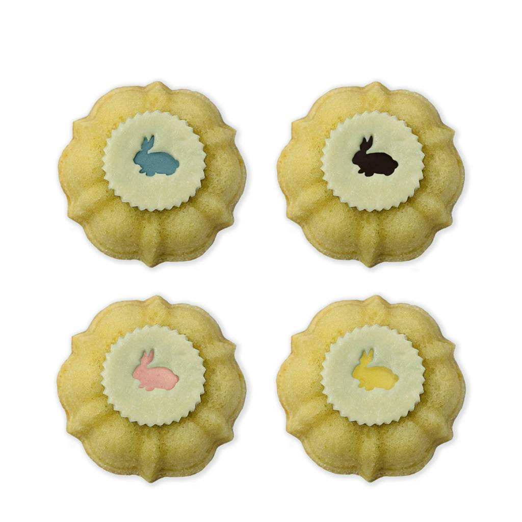 Easter Bunny Petite Janes Pound Cake - 4 Pack by Janie's Cakes